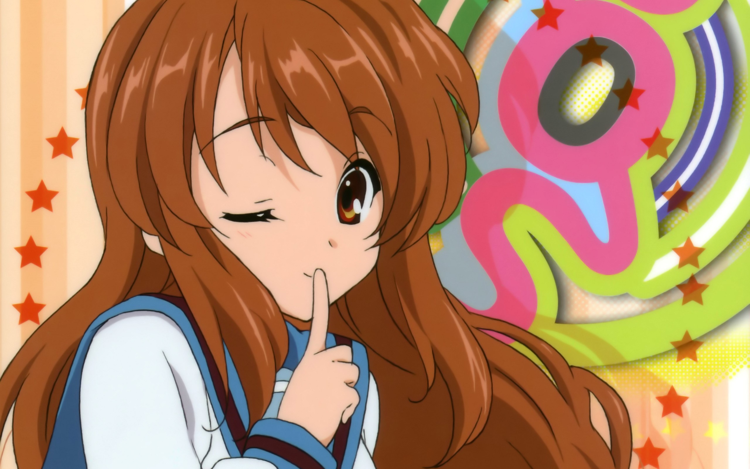 Yuki Nagato from The Melancholy of Haruhi Suzumiya HD Wallpaper