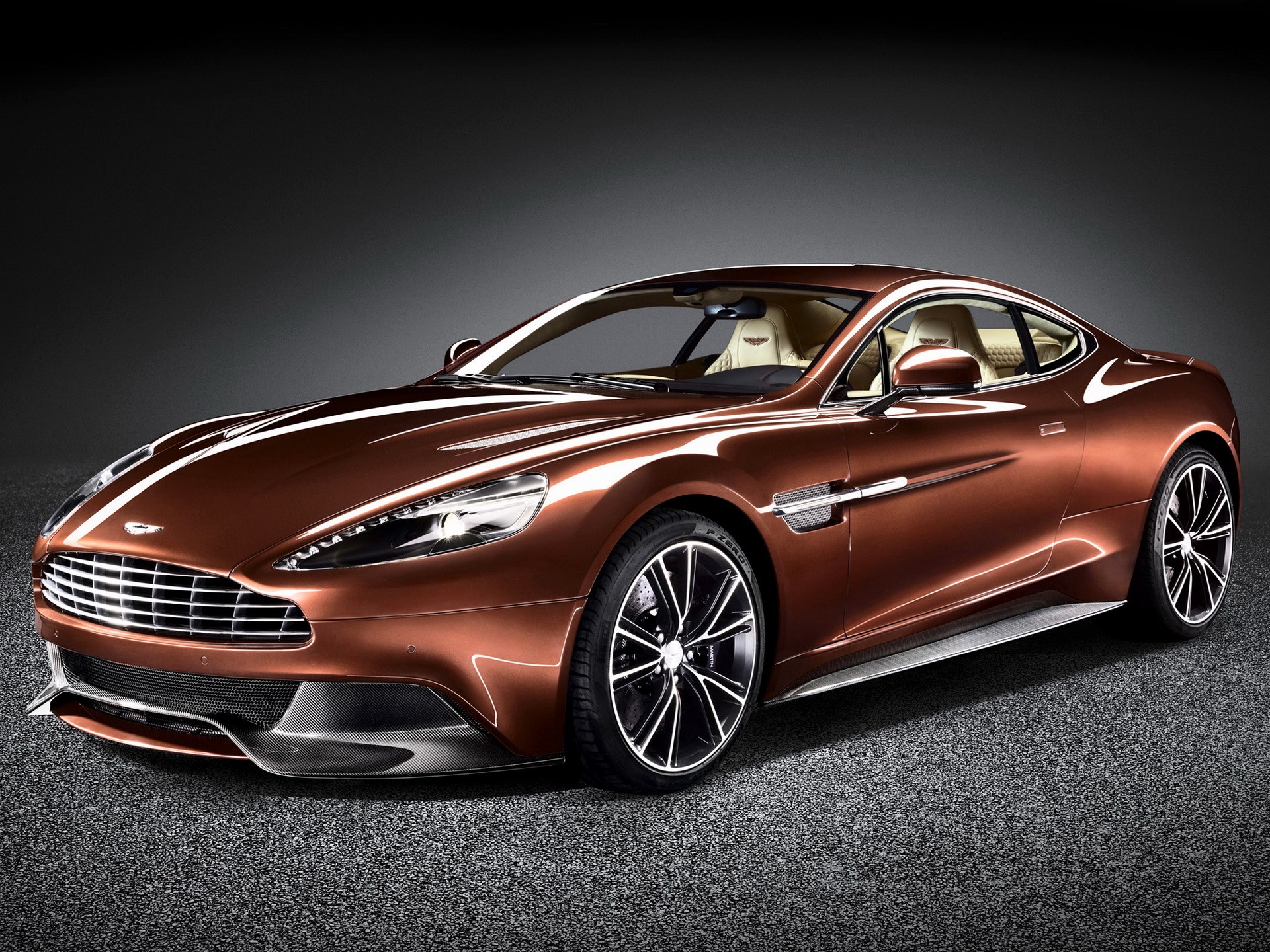 Aston Martin Vanquish 2012 HD Wallpaper