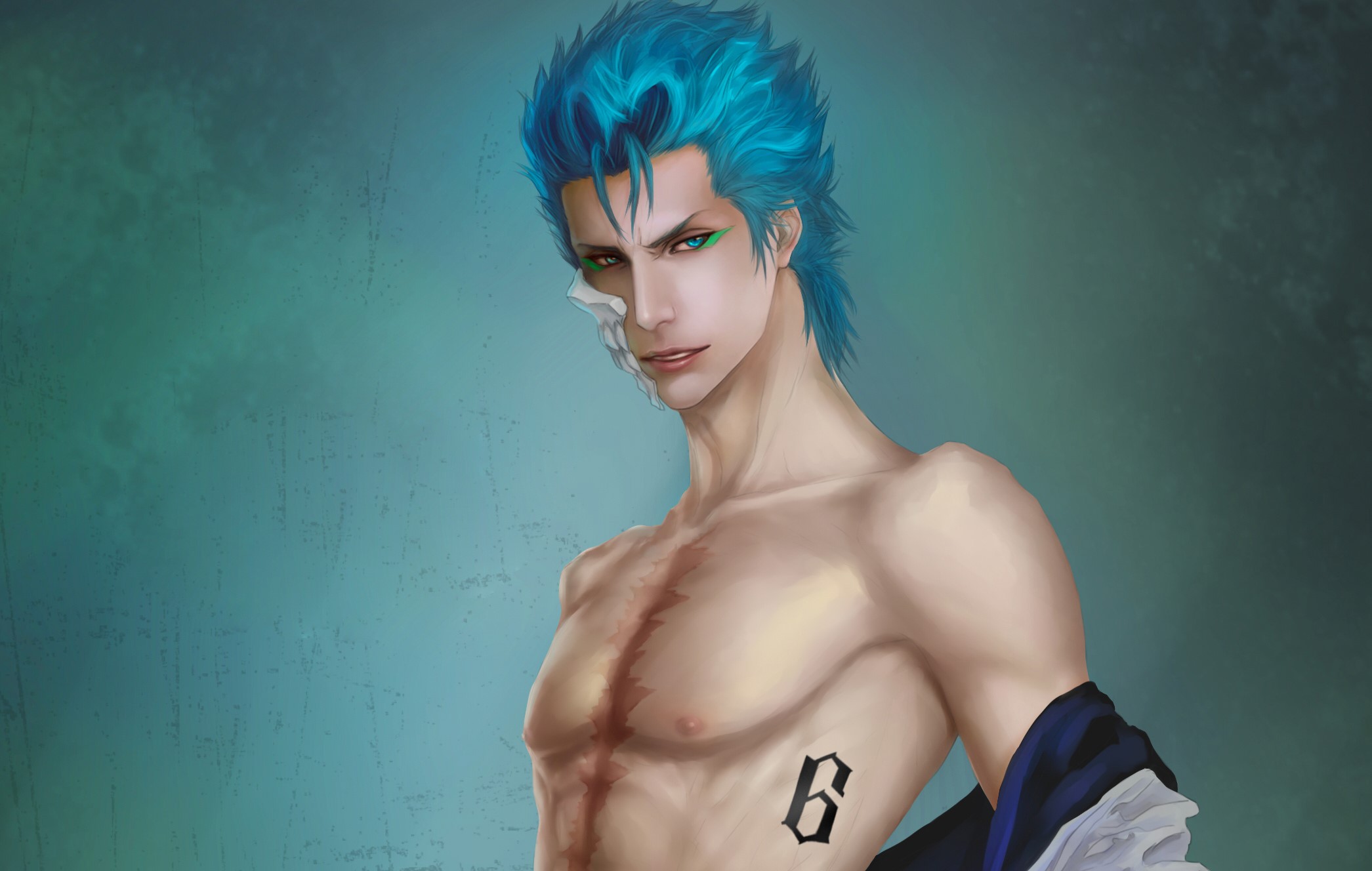 Grimmjow Jaegerjaquez from Bleach HD Wallpaper