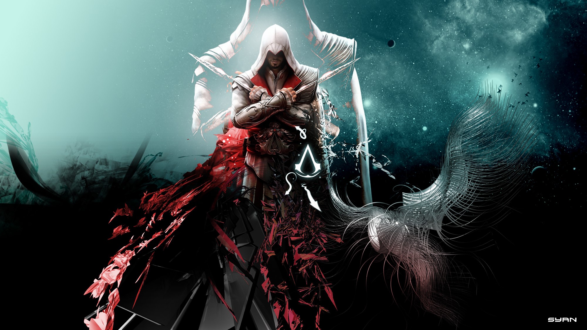 Ezio Auditore da Firenze from Assassin's Creed HD Wallpaper