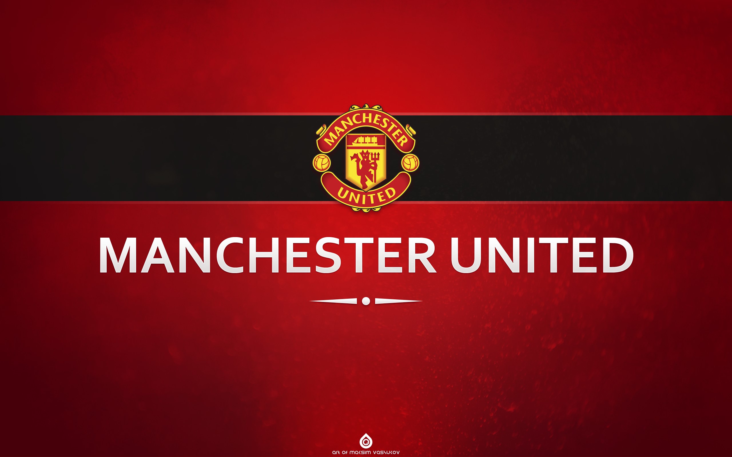 Manchester United Football Club Logo HD Wallpaper