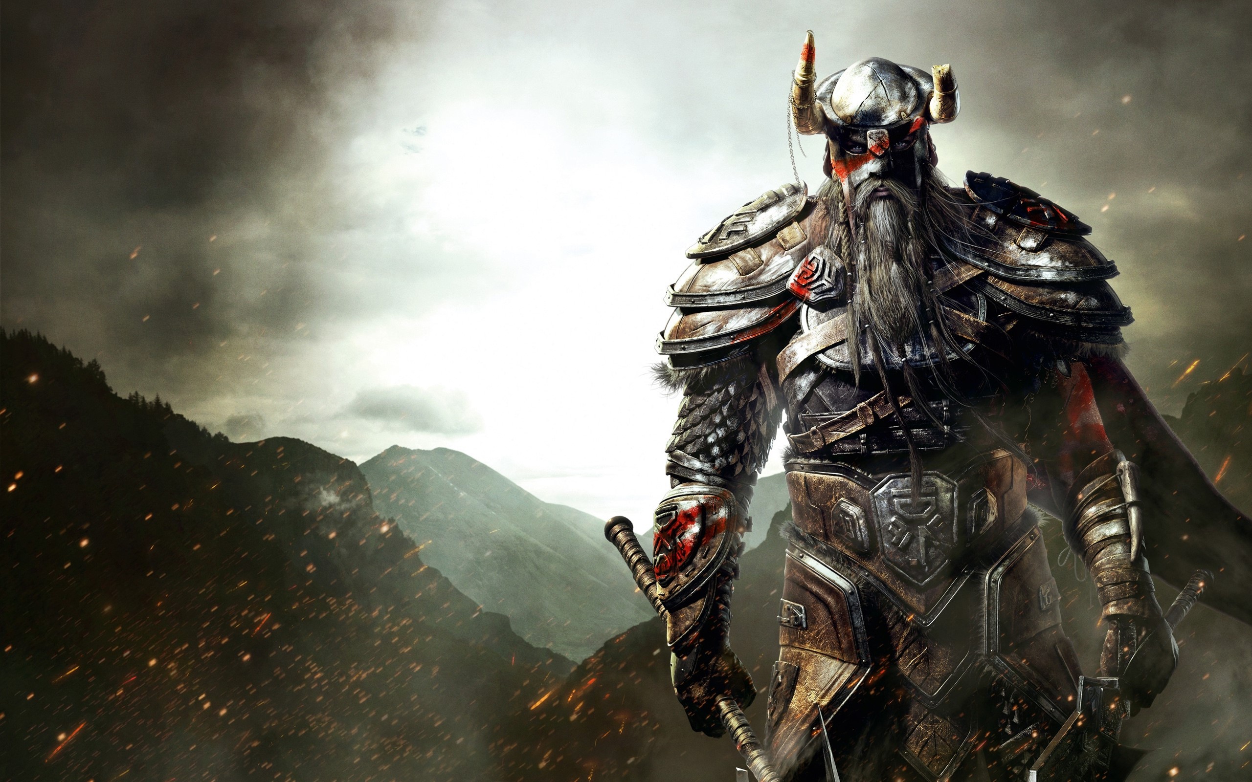 Nord warrior from The Elder Scrolls V: Skyrim HD Wallpaper