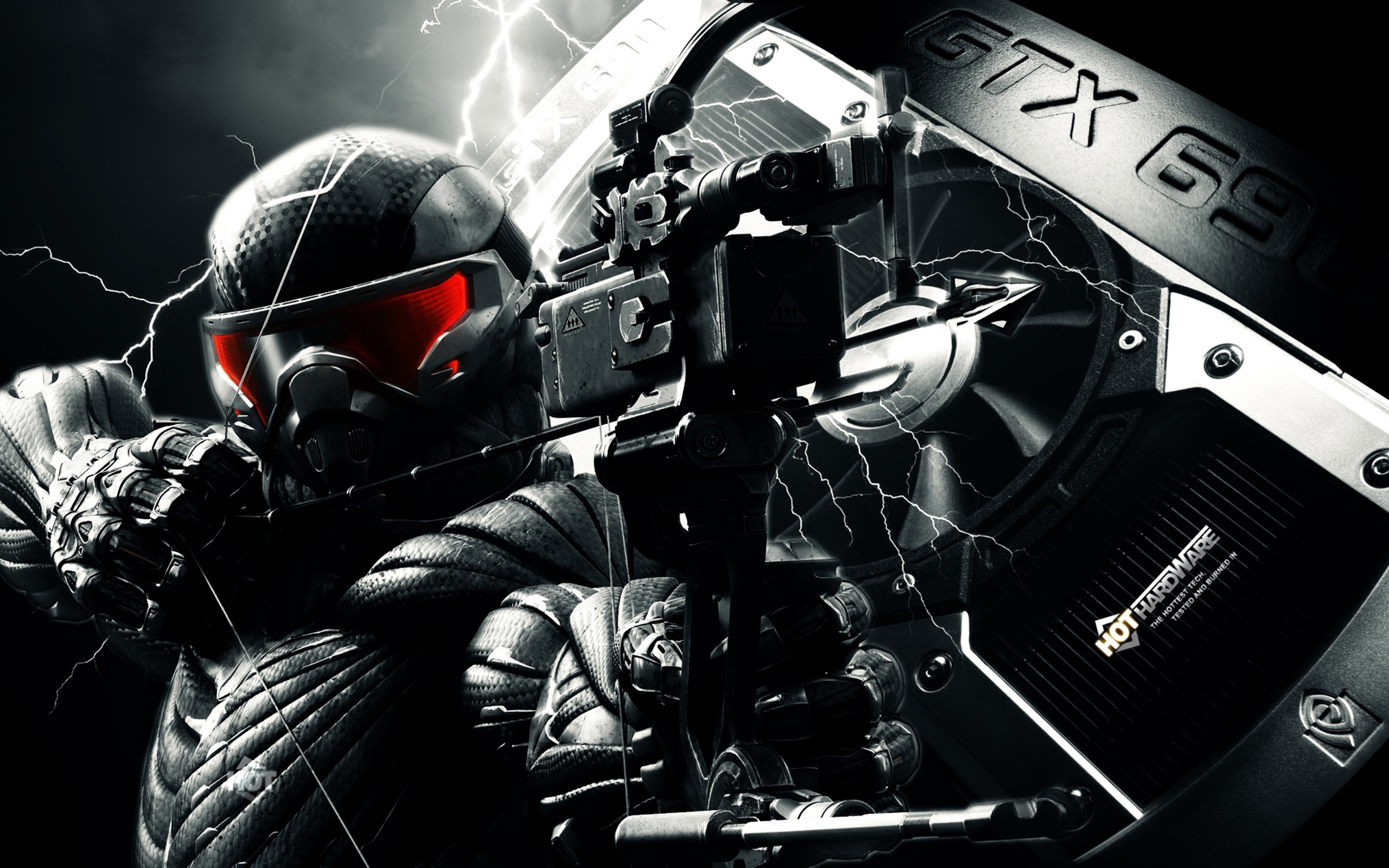 Crysis 3 Hunter with GTX 690 HD Wallpaper