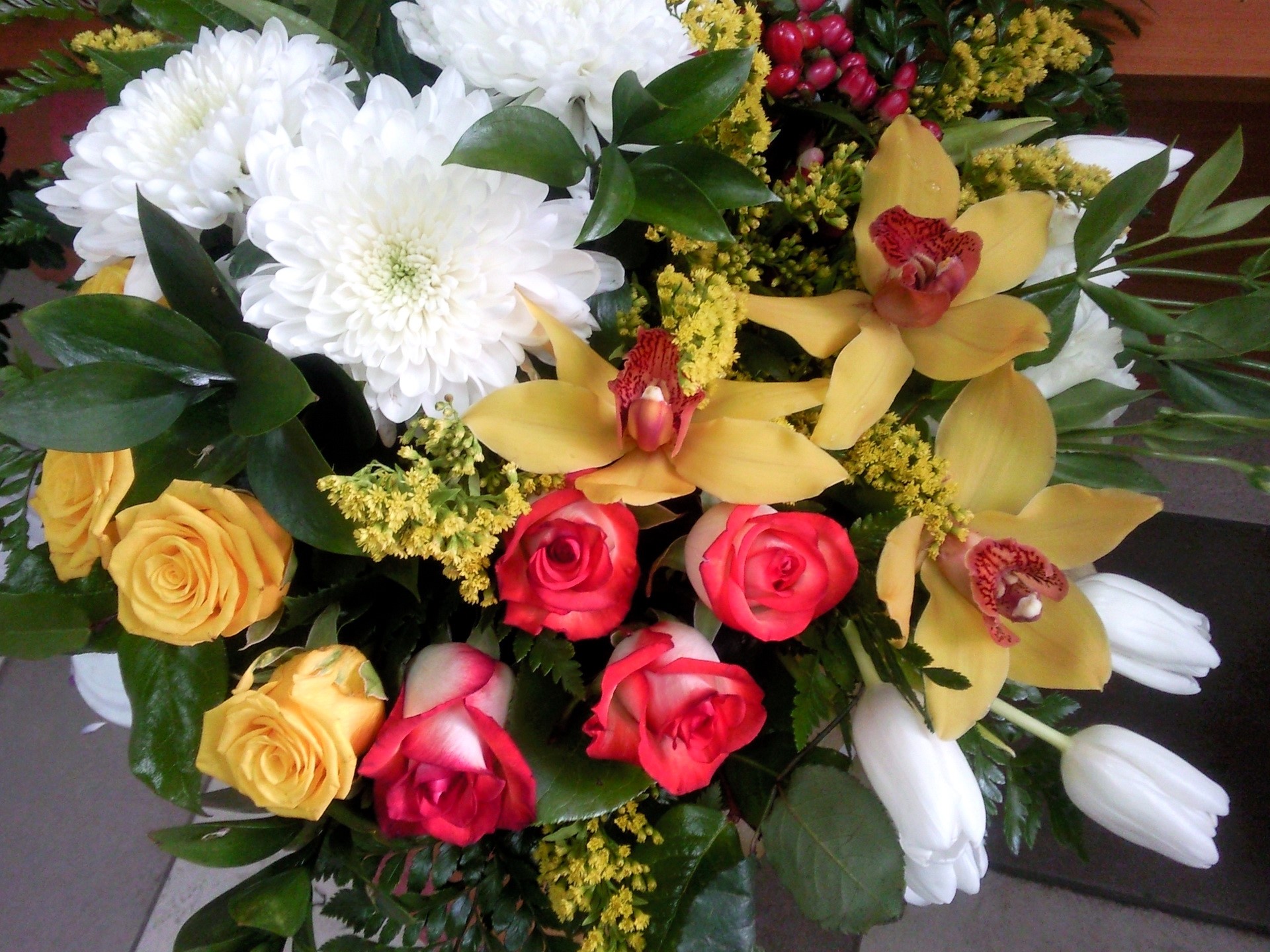 Bouquet of flowers HD Wallpaper