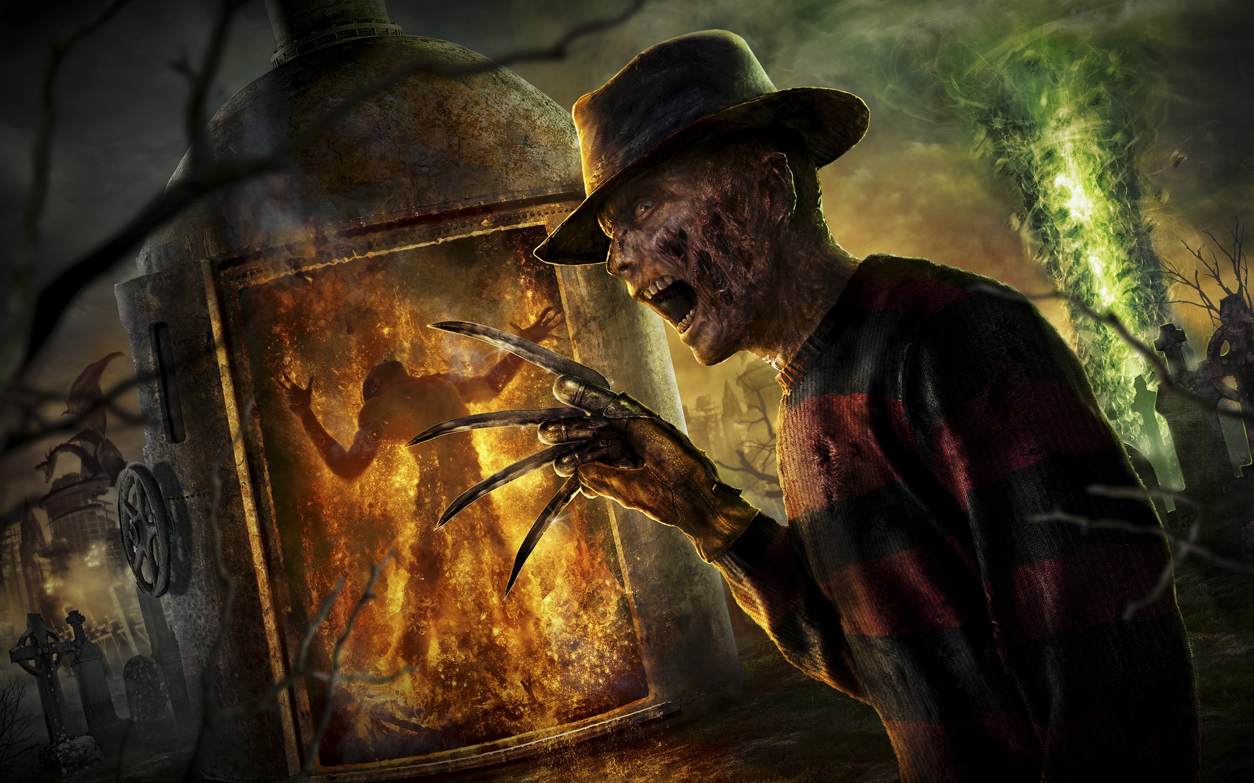 Freddy Krueger from Mortal Kombat HD Wallpaper