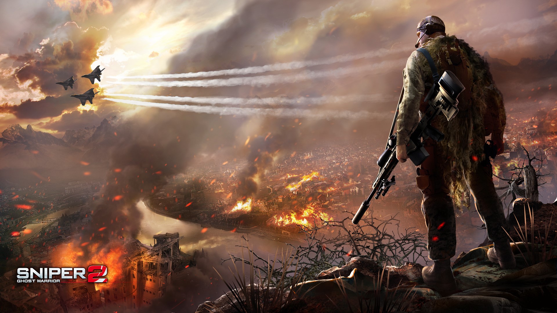Sniper Ghost Warrior 2 game art HD Wallpaper