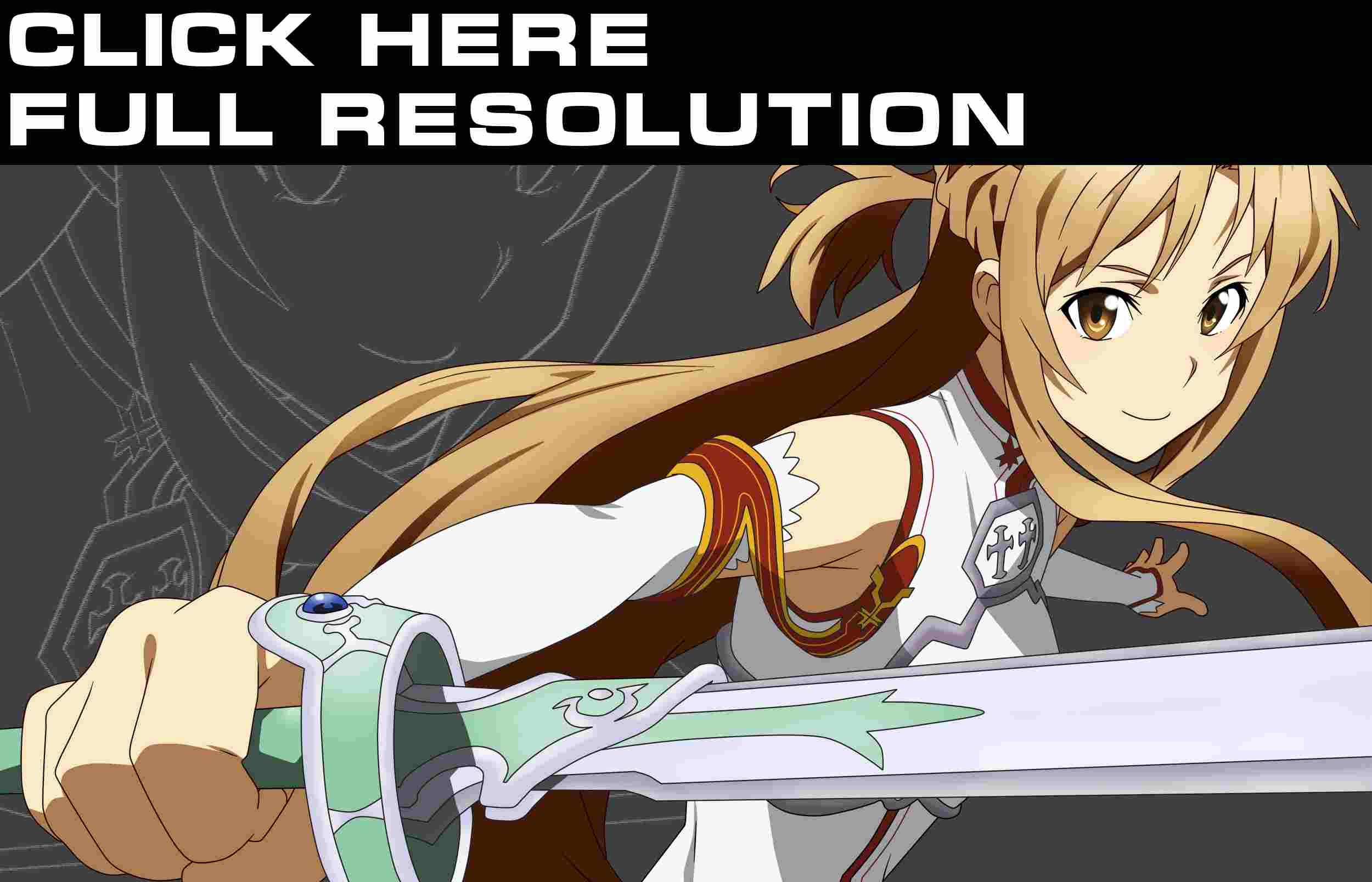 Asuna Yuuki from Sword Art Online HD Wallpaper