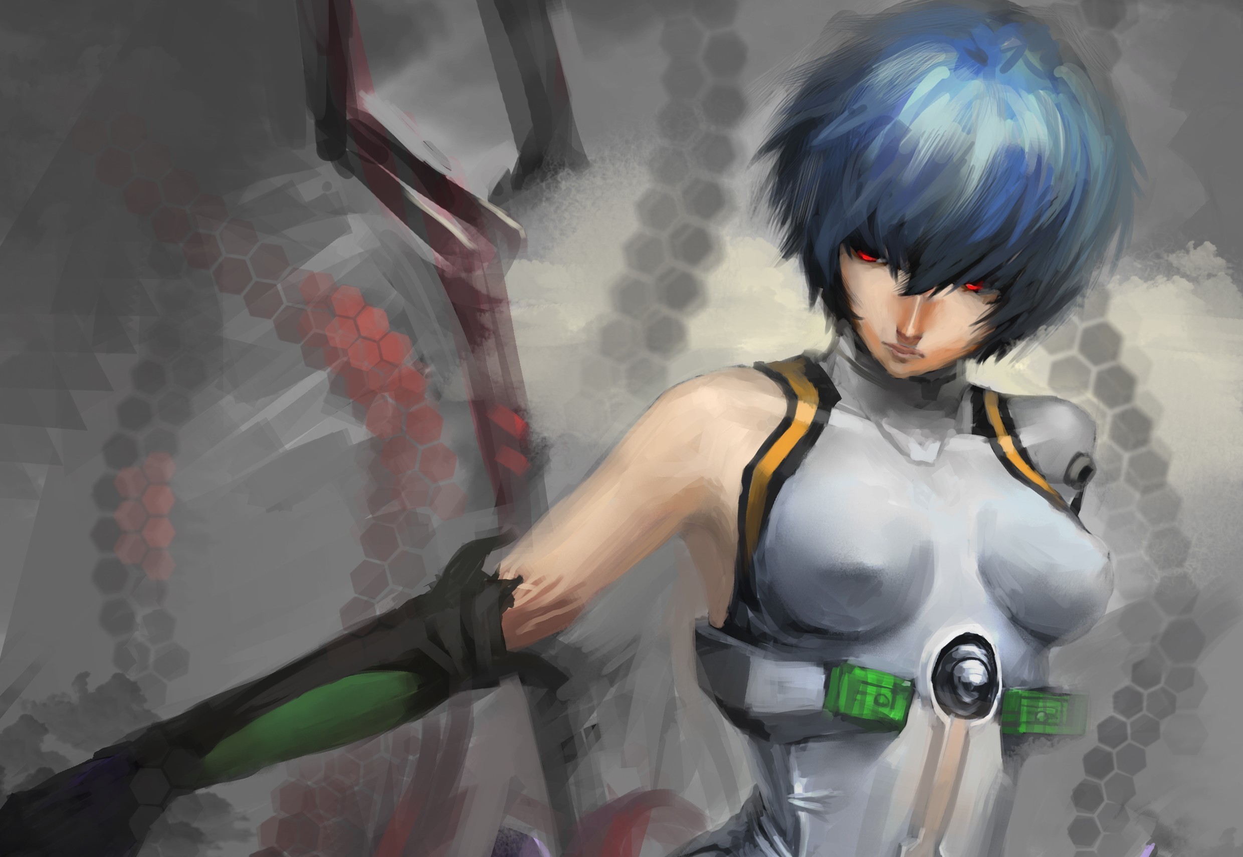 Rei Ayanami from Neon Genesis Evangelion HD Wallpaper
