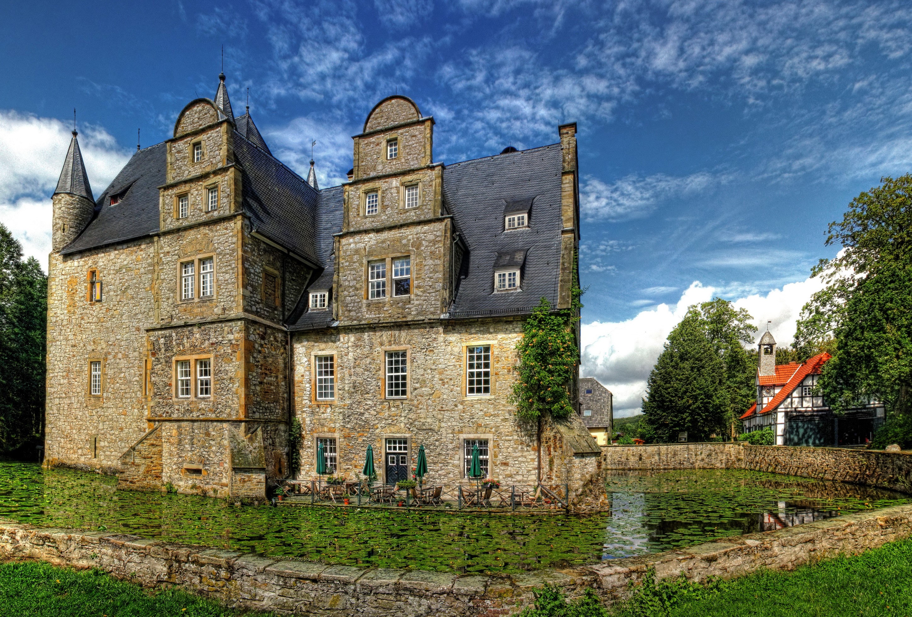 Schelenburg Castle in Germany HD Wallpaper