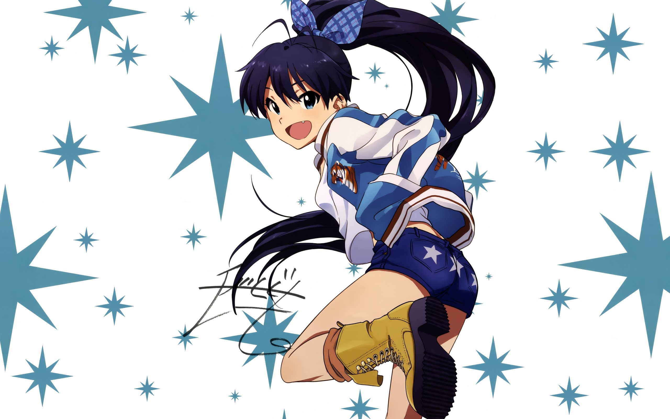 Idolmaster Xenoglossia Character HD Wallpaper