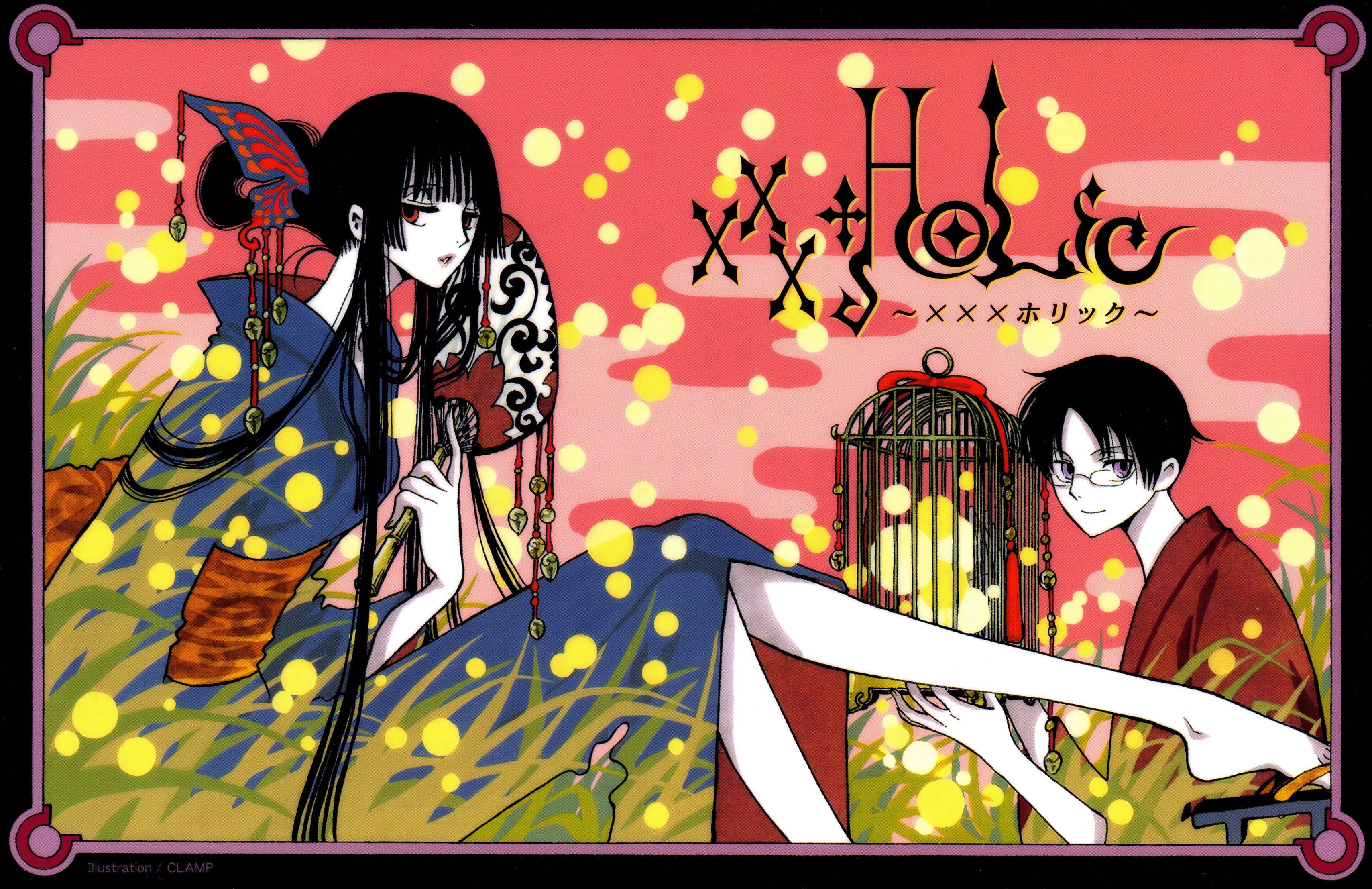 xxxHOLiC: Himawari Kunogi and Watanuki Kimihiro HD Wallpaper