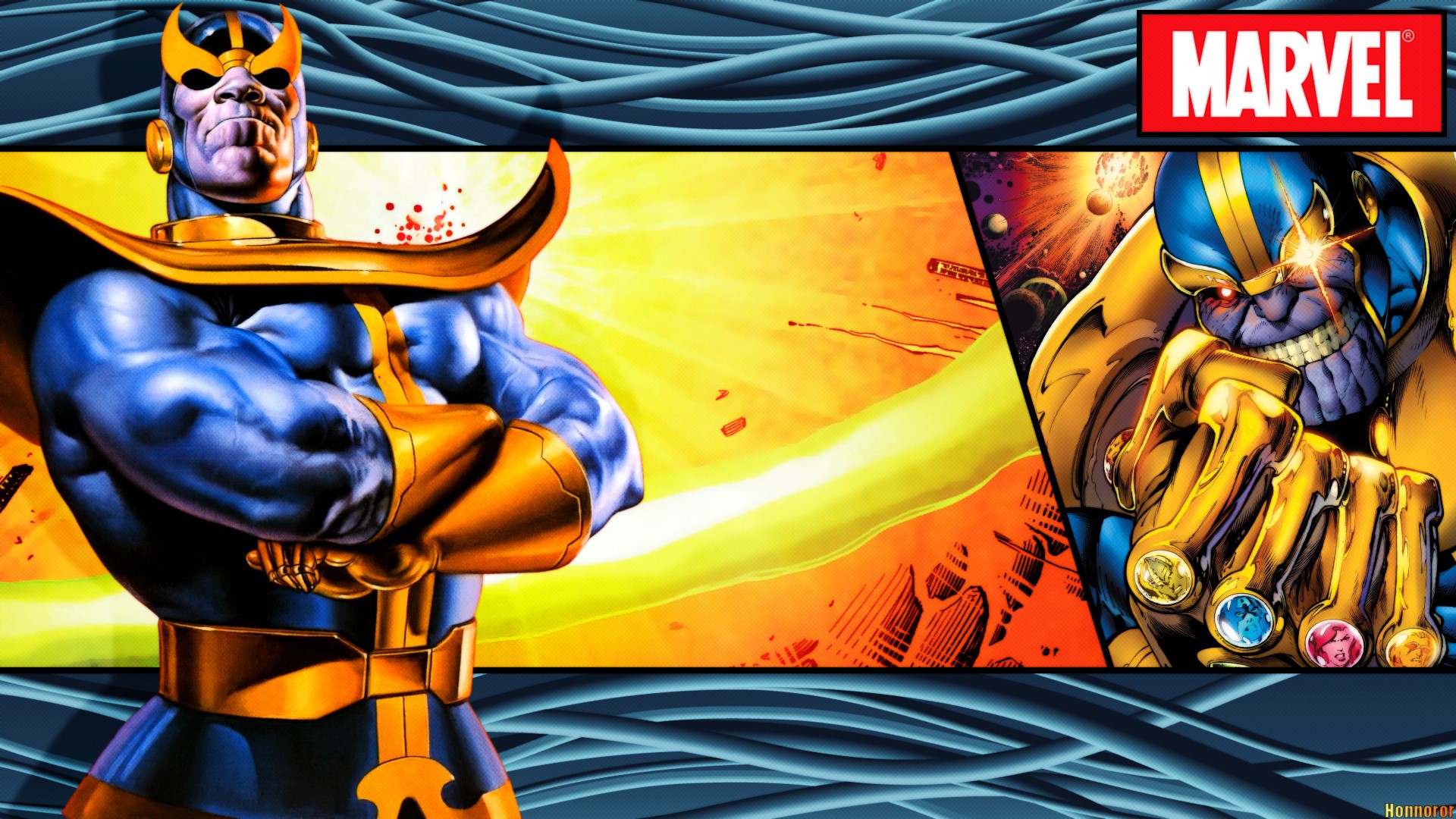 Thanos from Marvel Comics HD Wallpaper