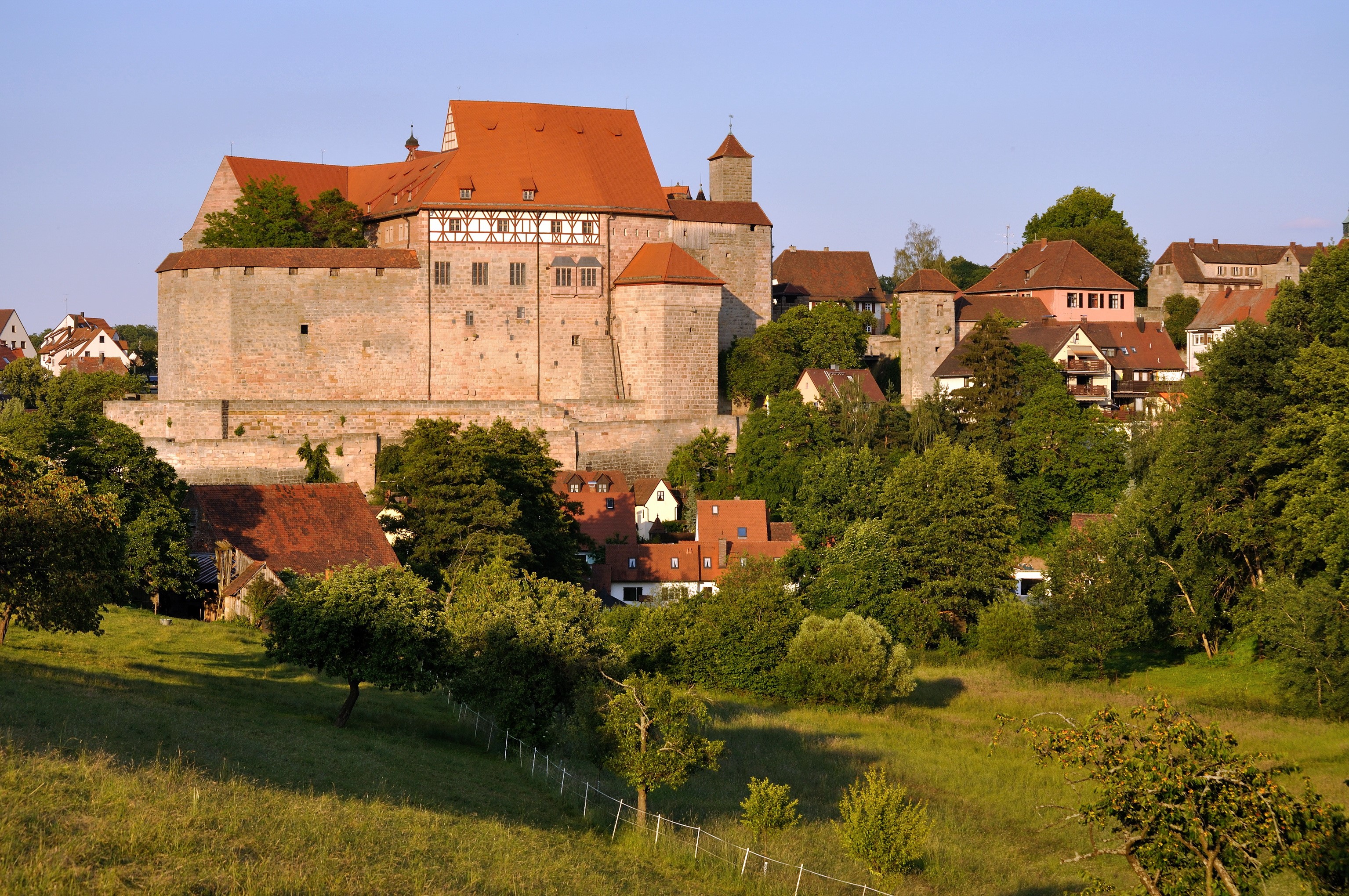 Cadolzburg Castle in Bavaria, Germany HD Wallpaper