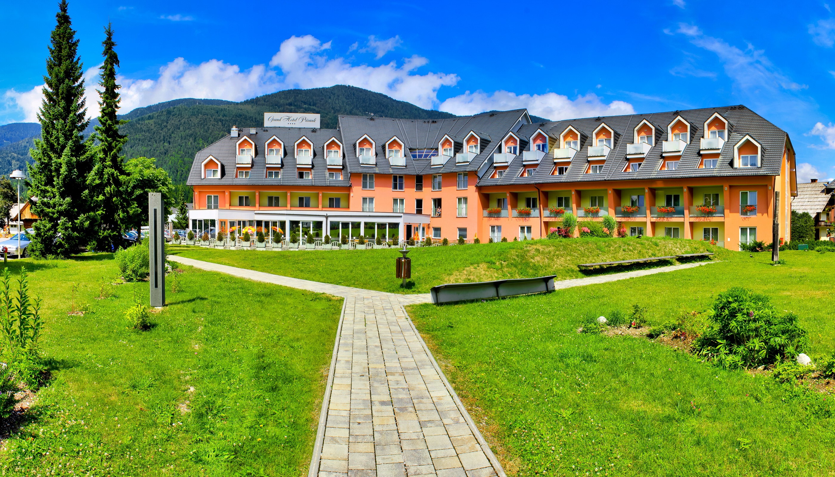 Grand Hotel Bovec, Slovenia HD Wallpaper