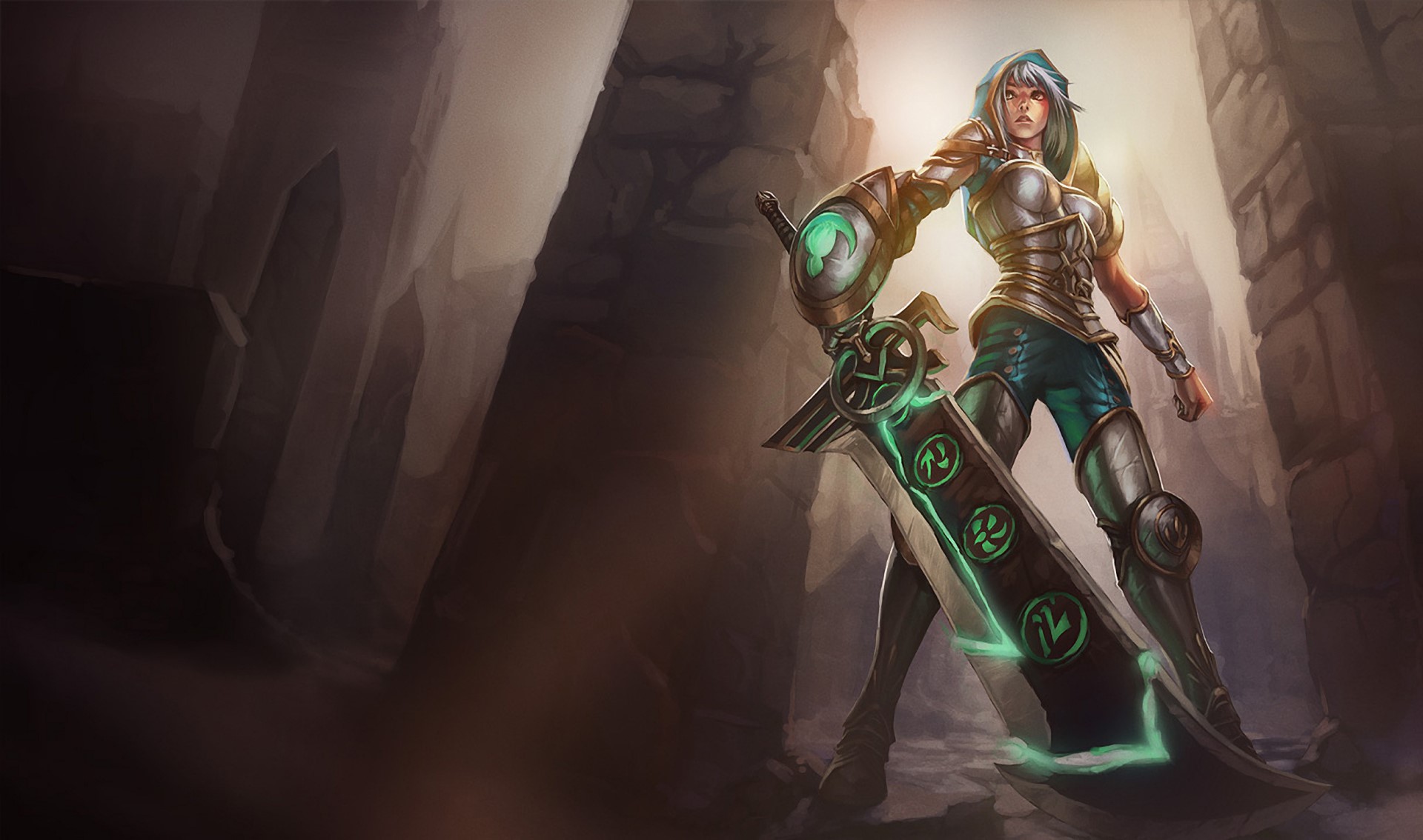 Riven from League of Legends HD Wallpaper
