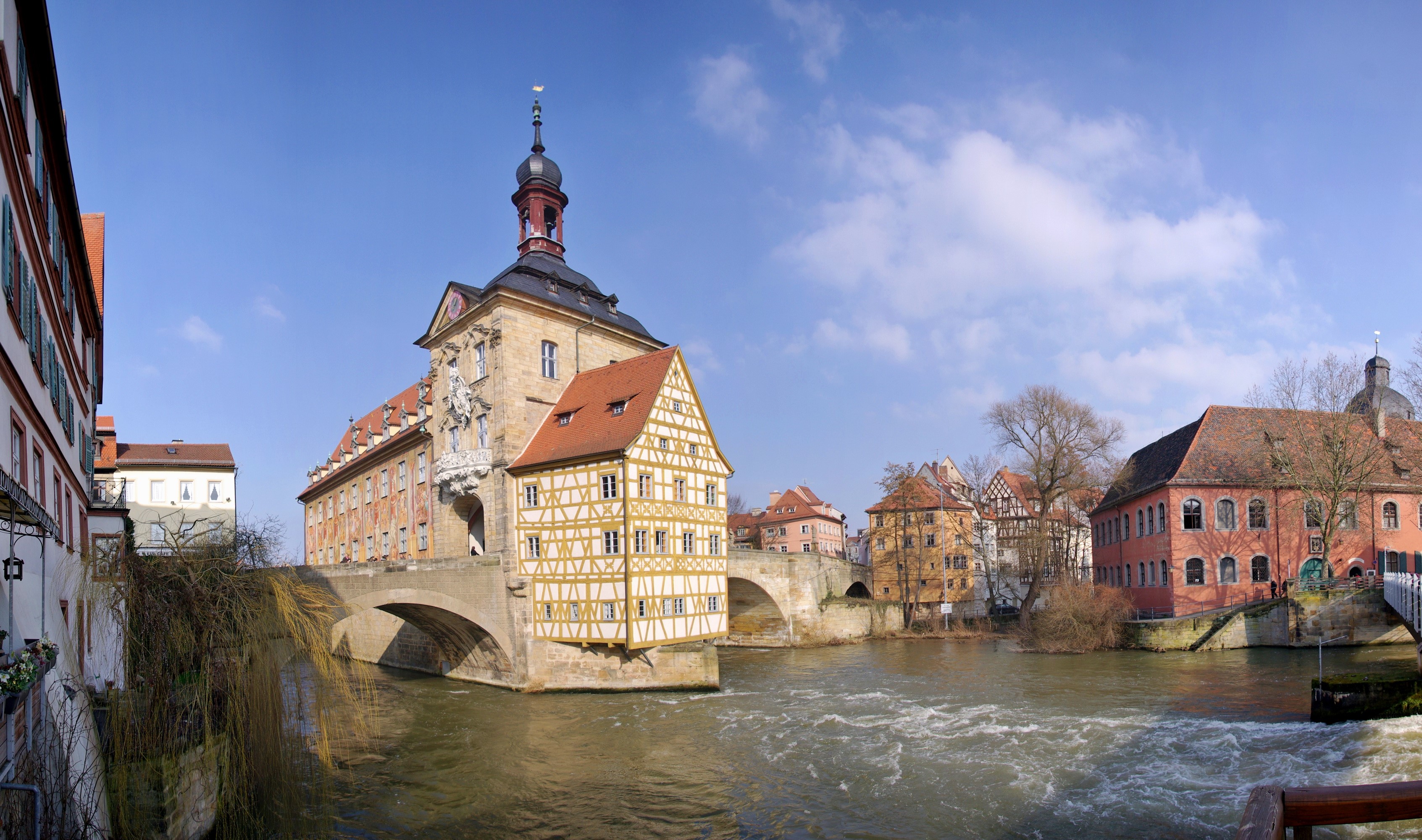 Altes Rathaus Bamberg Germany HD Wallpaper