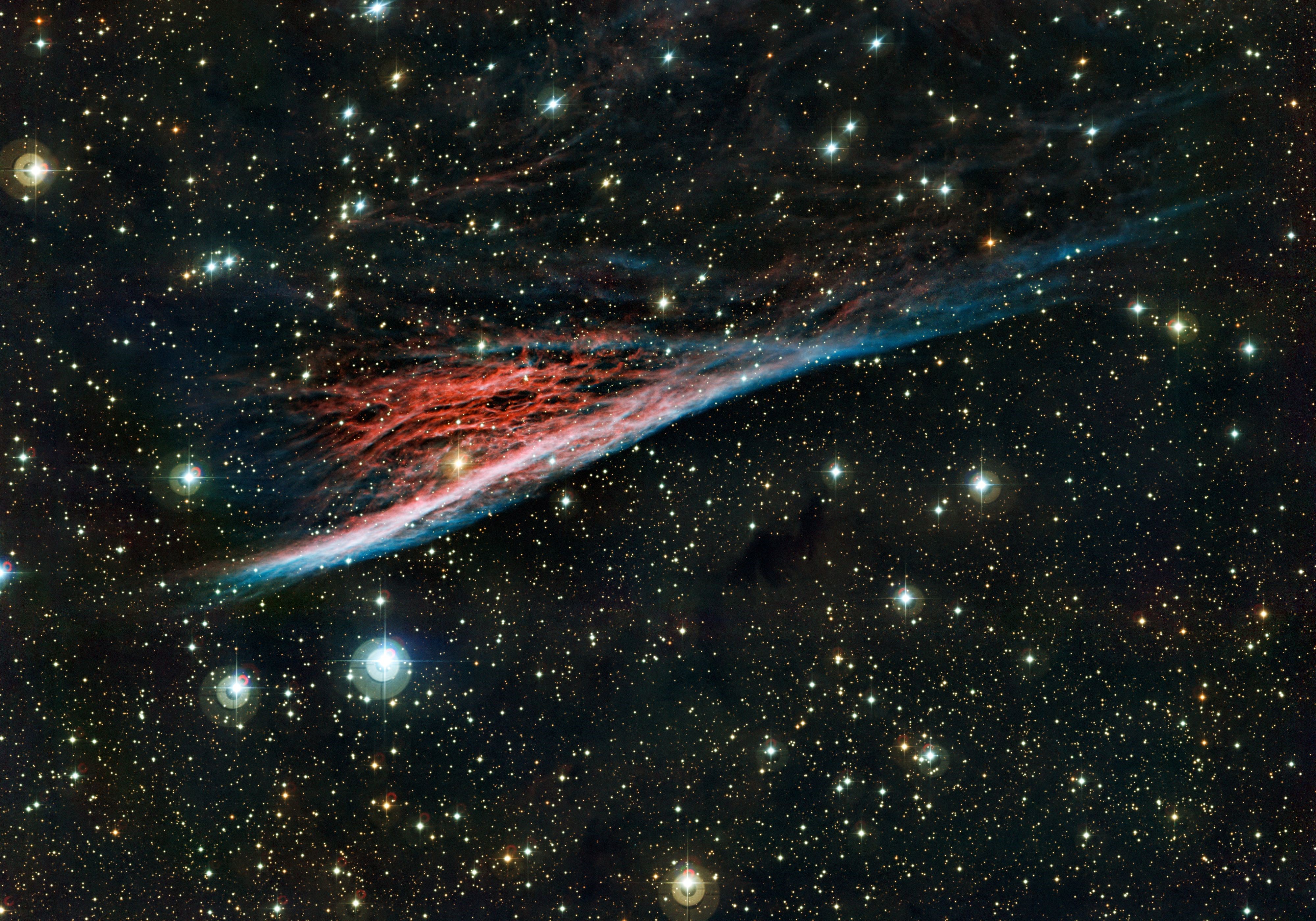 4K Nebulae and Stars in Space HD Wallpaper