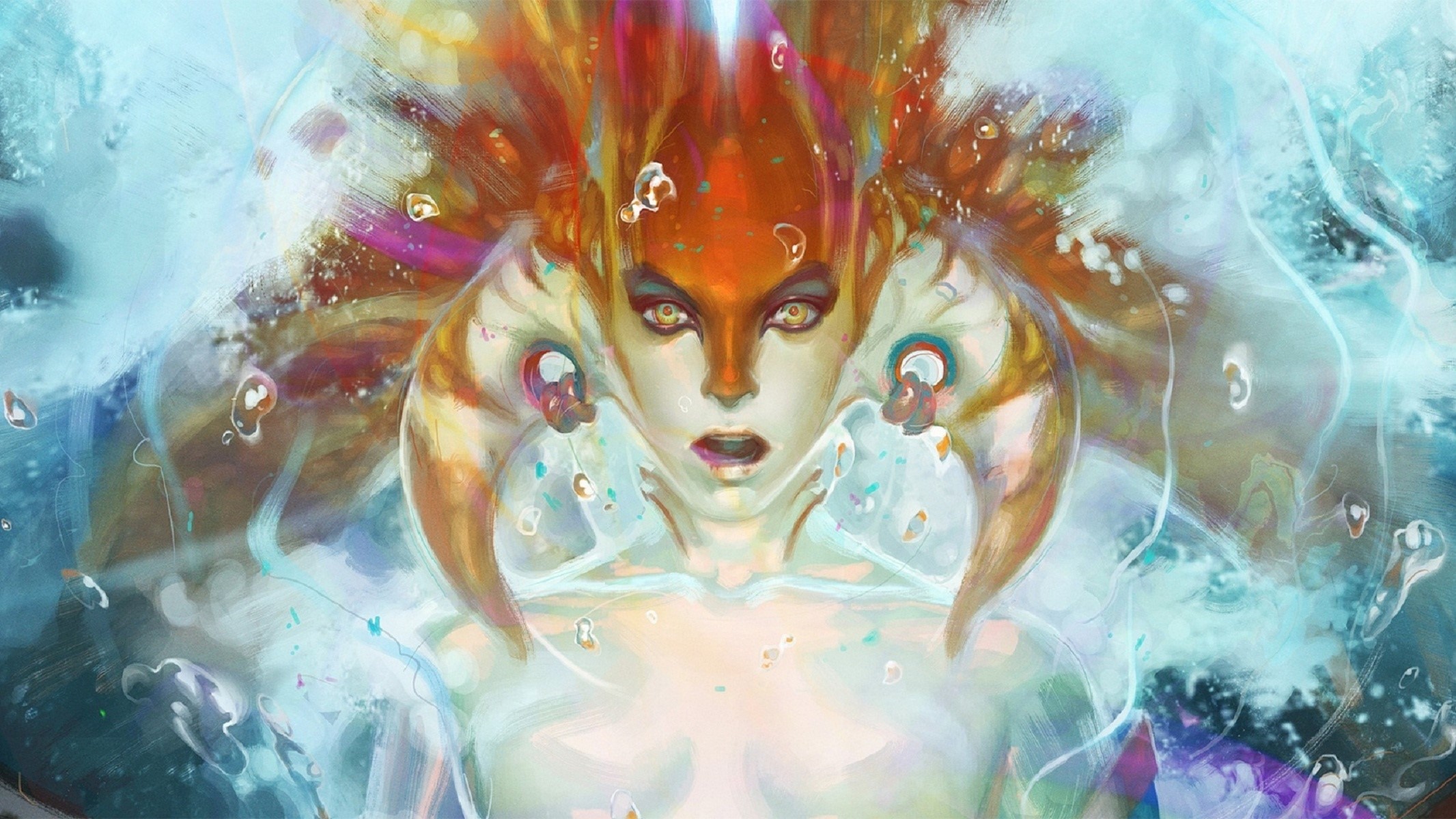 Naga Siren from DOTA 2 HD Wallpaper