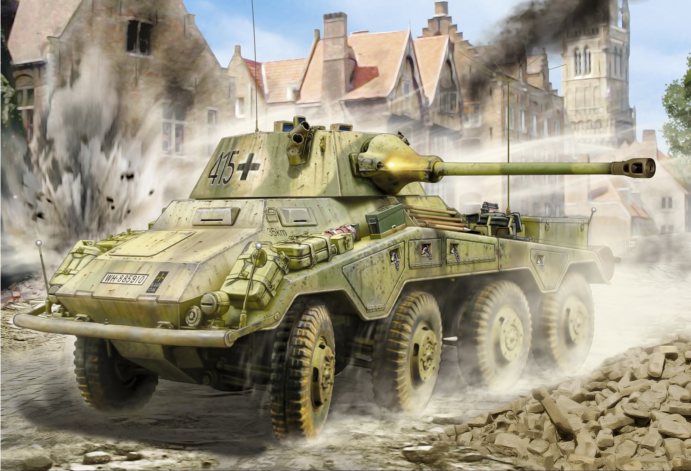 Sd Kfz 234 4 Painting Art APC HD Wallpaper Rare Gallery Sd Kfz 234 4 Painting Art APC HD Wallpaper Rare Gallery