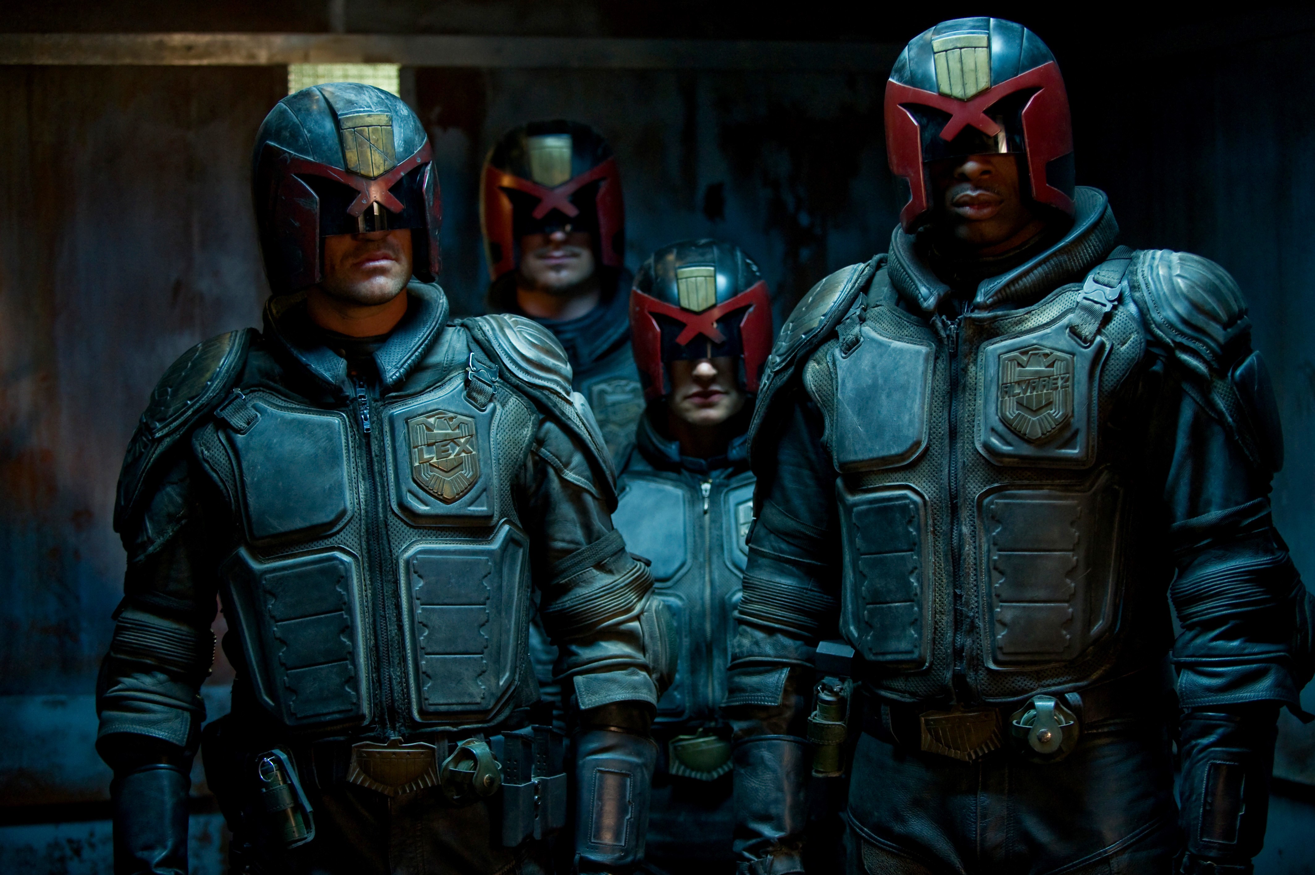 Judges from Judge Dredd HD Wallpaper