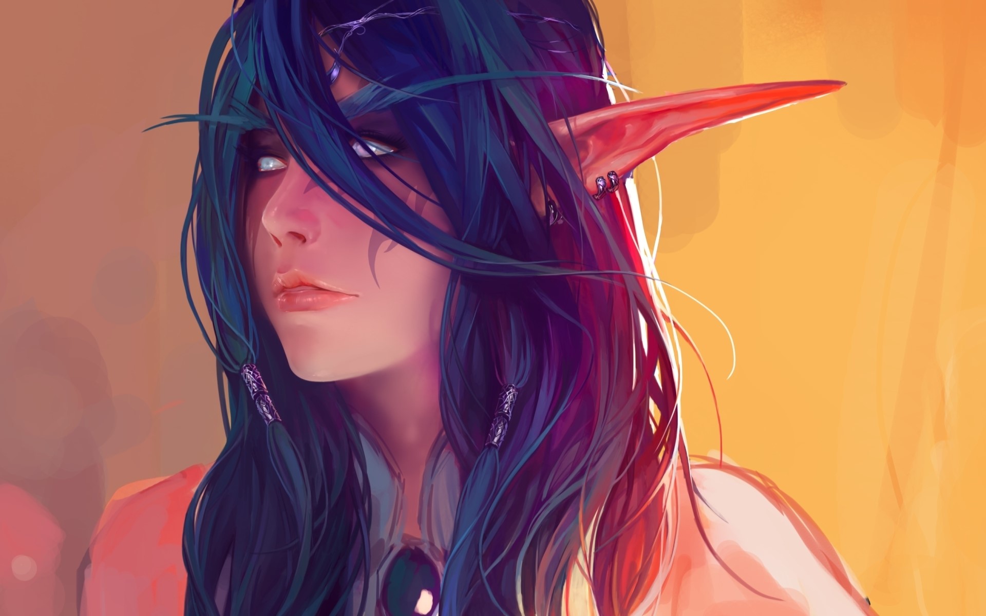 Elf from World of Warcraft HD Wallpaper