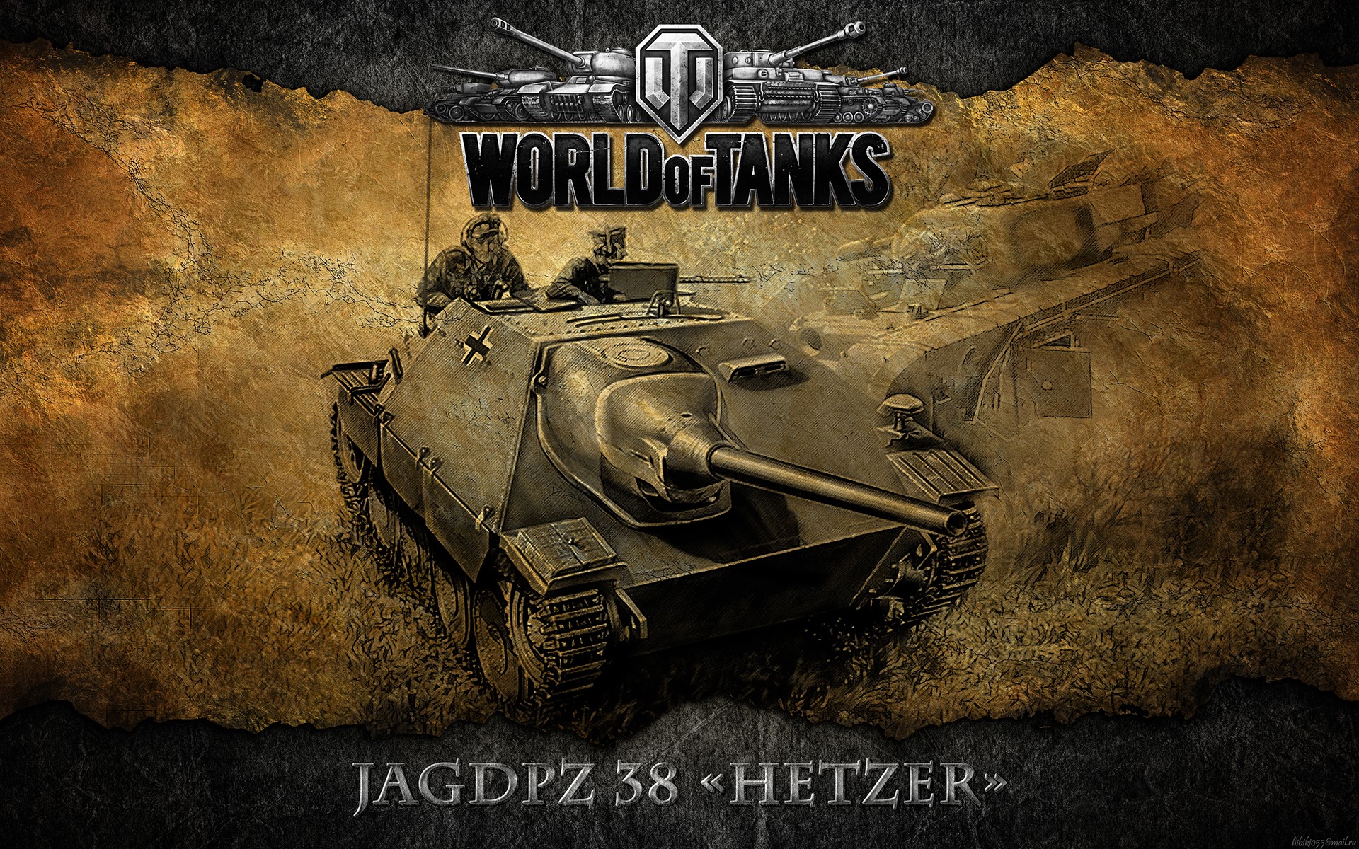 JAGDPZ 38 Hetzer from World of Tanks HD Wallpaper