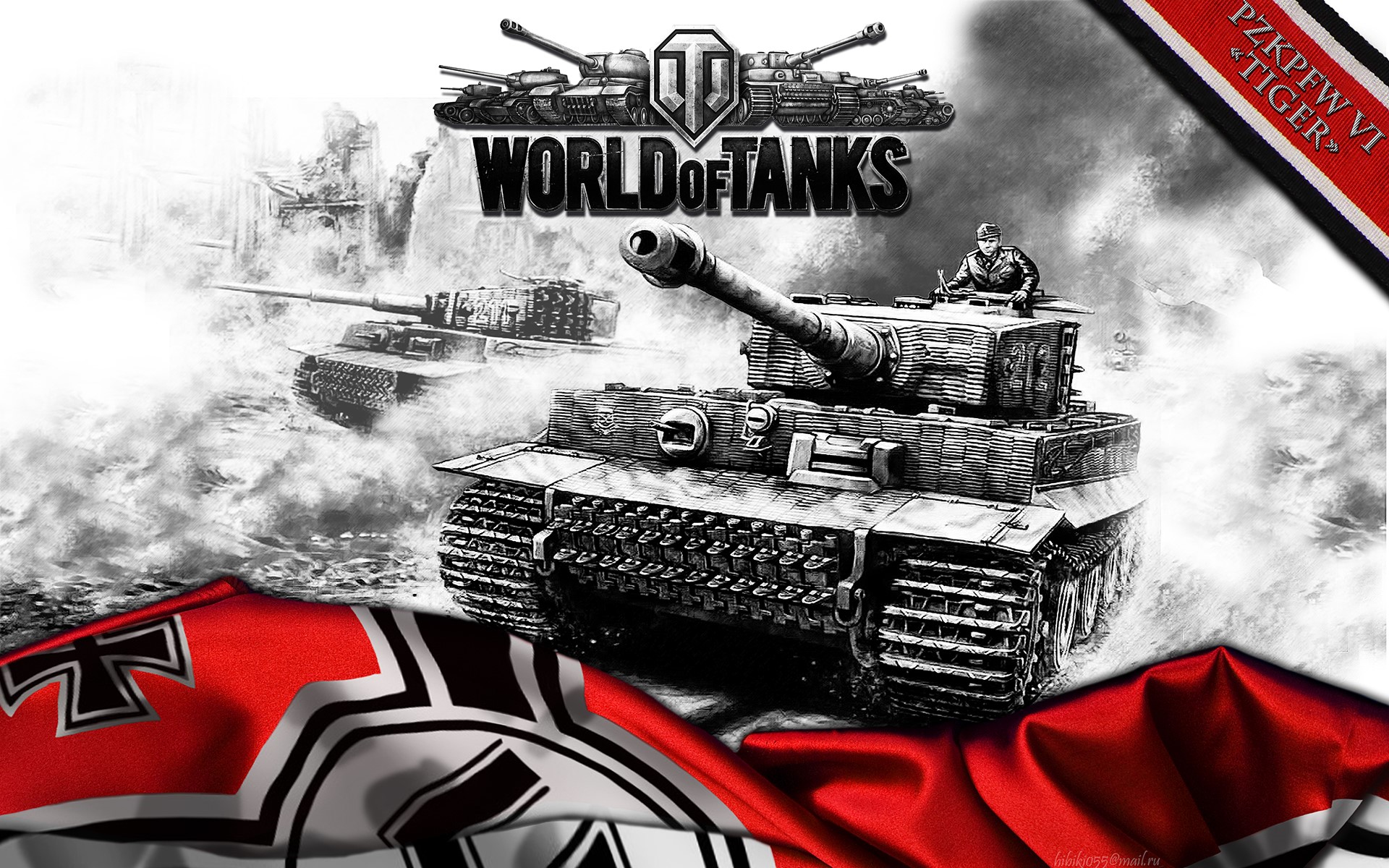 PzKpfw VI Tiger tanks from World of Tanks HD Wallpaper