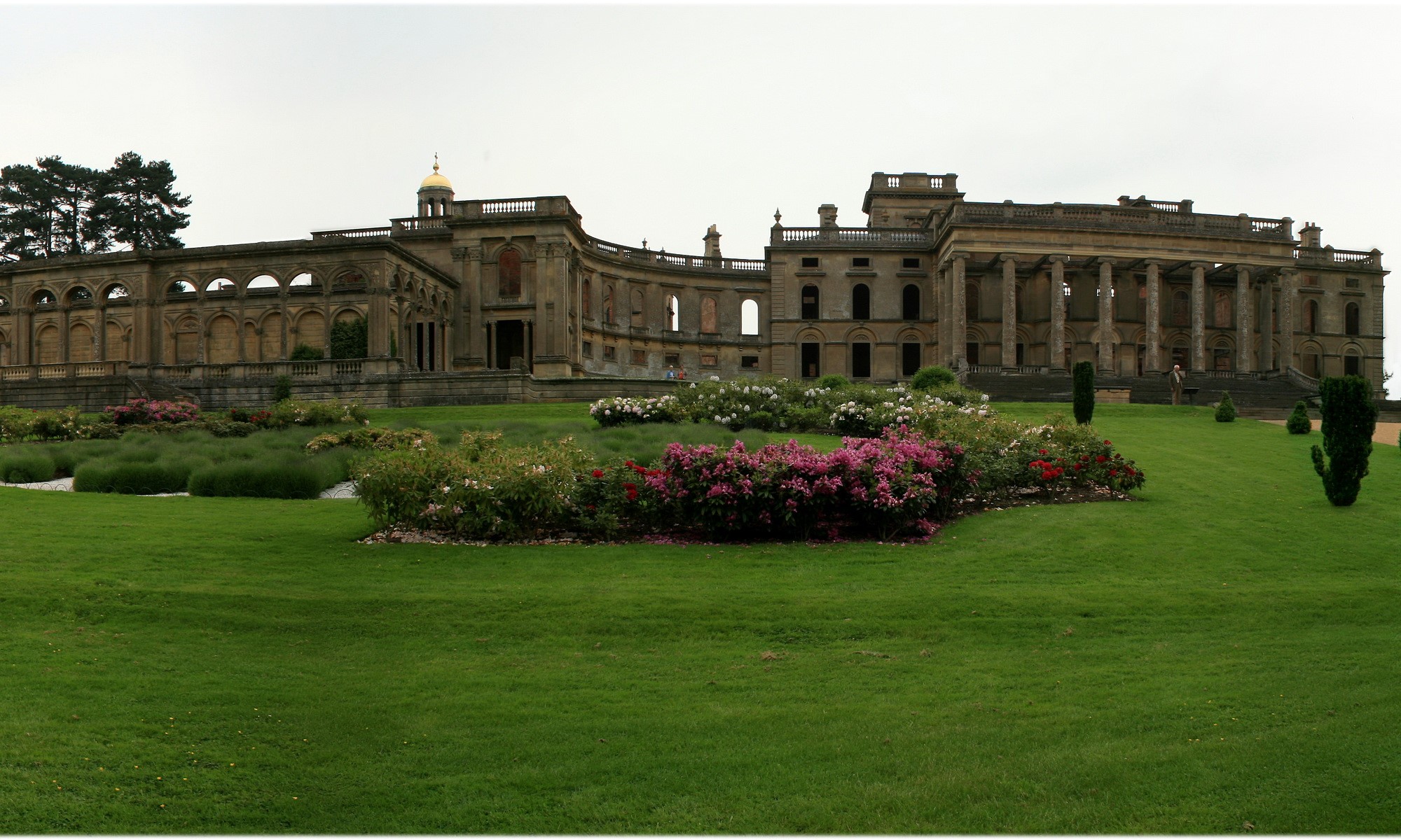 Wrest Park House and Gardens, United Kingdom HD Wallpaper