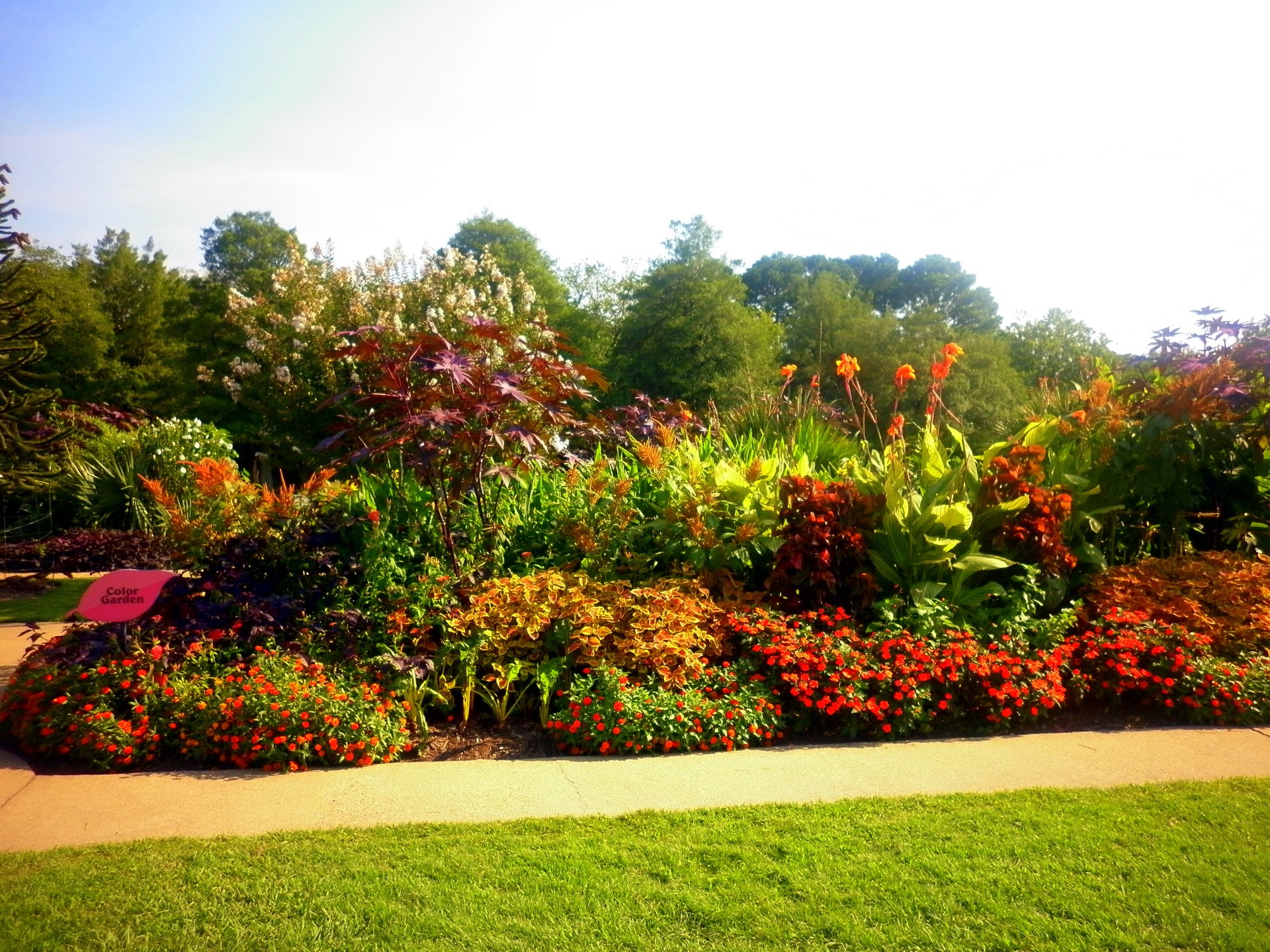 Virginia Zoological Park Norfolk USA Color Garden HD Wallpaper