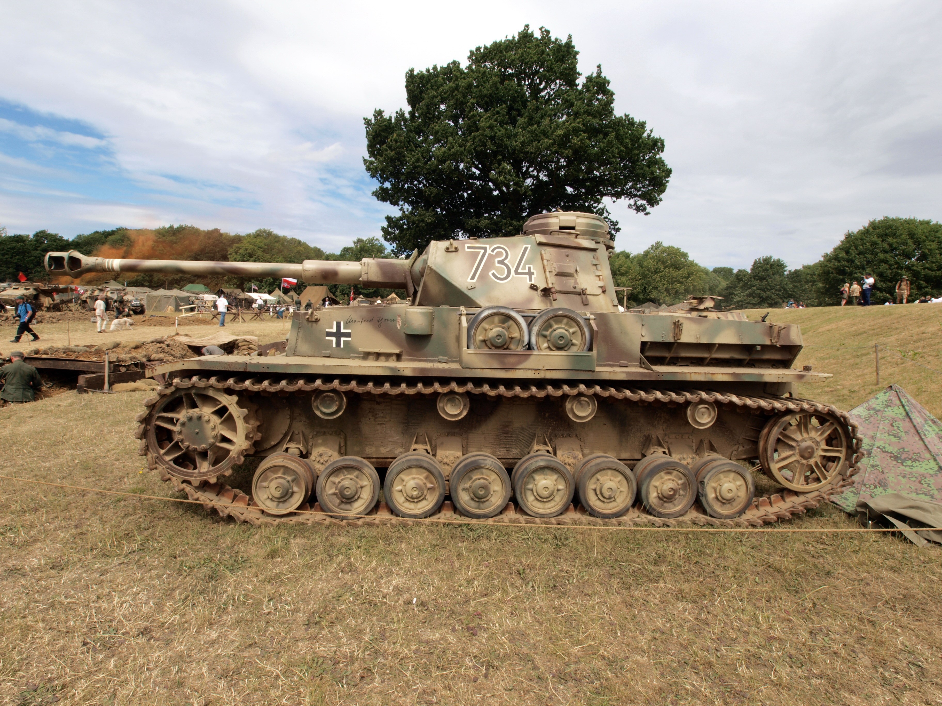 German PzKpfw. IV Ausf. J tank HD Wallpaper