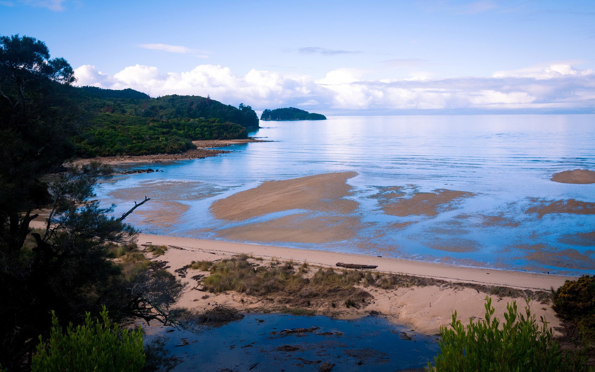 Abel Tasman National Park, New Zealand Coastline HD Wallpaper