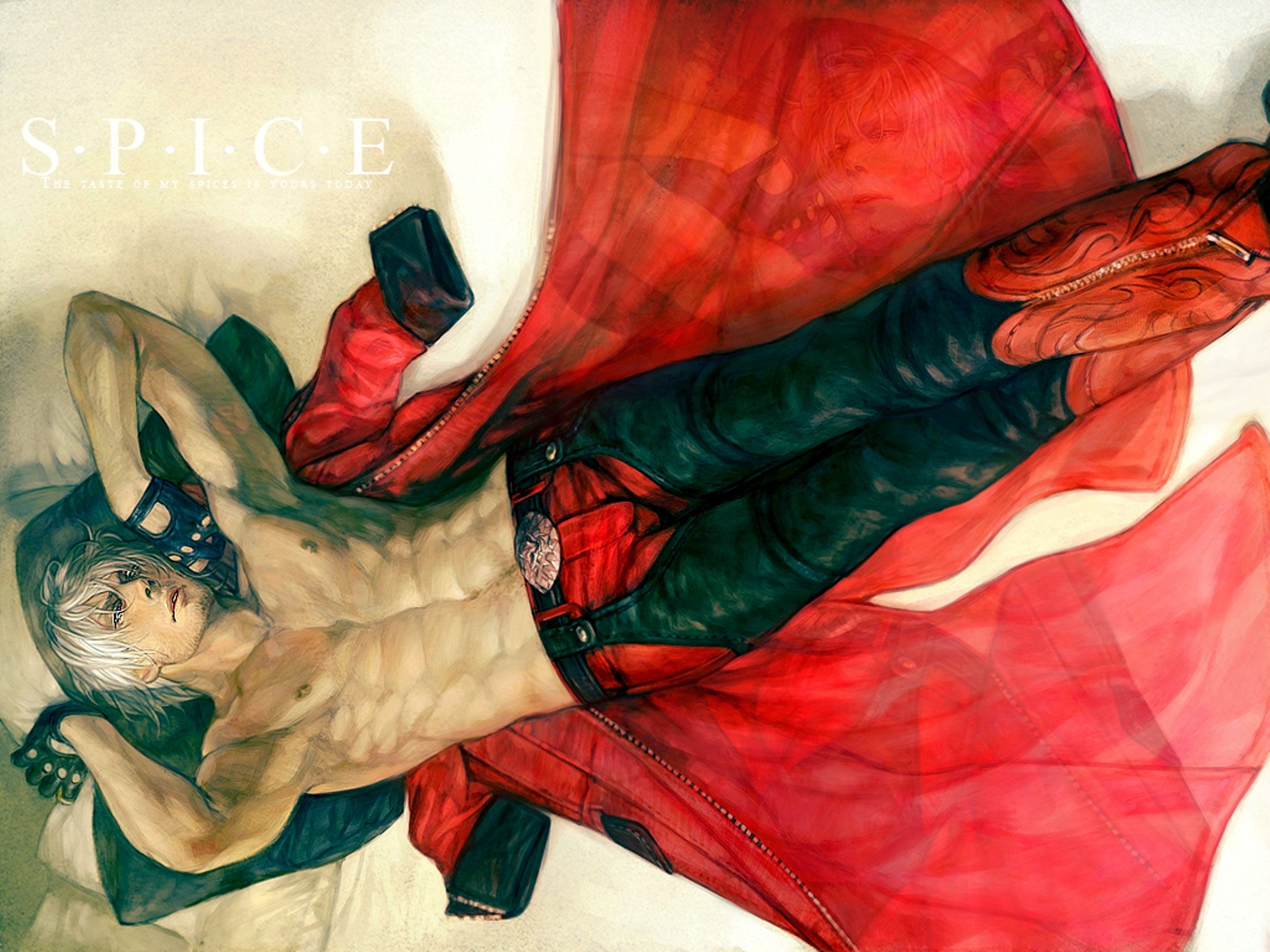 Dante from Devil May Cry lying down HD Wallpaper
