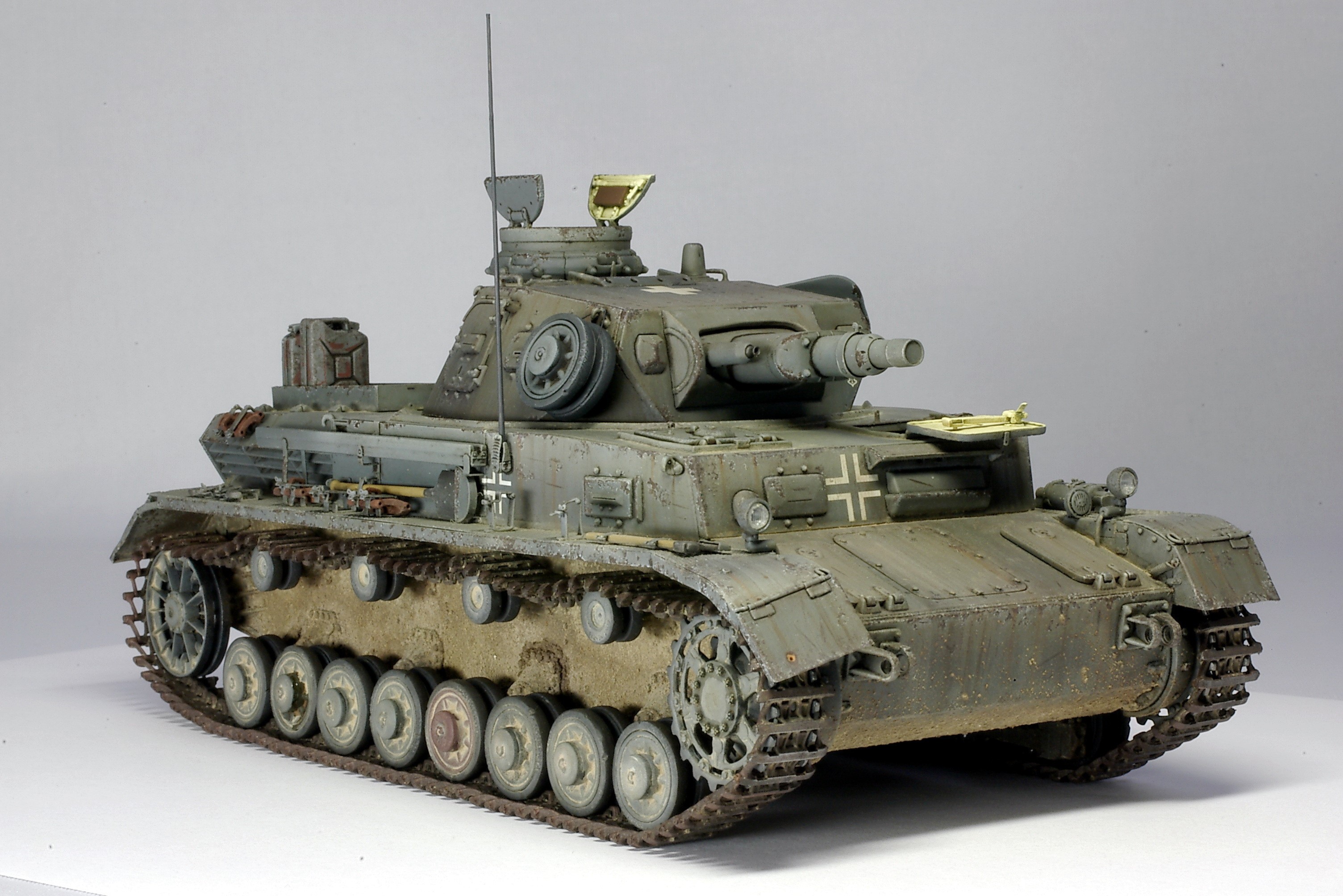 Model Panzerkampfwagen IV tank HD Wallpaper