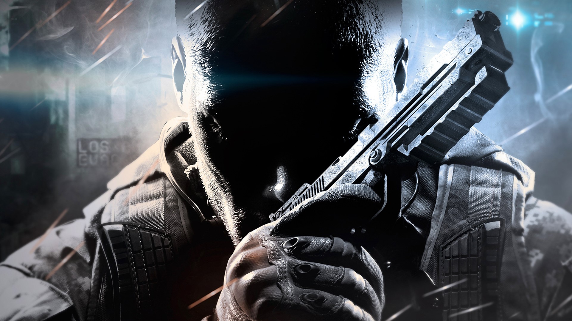 Man holding a gun in Call of Duty HD Wallpaper