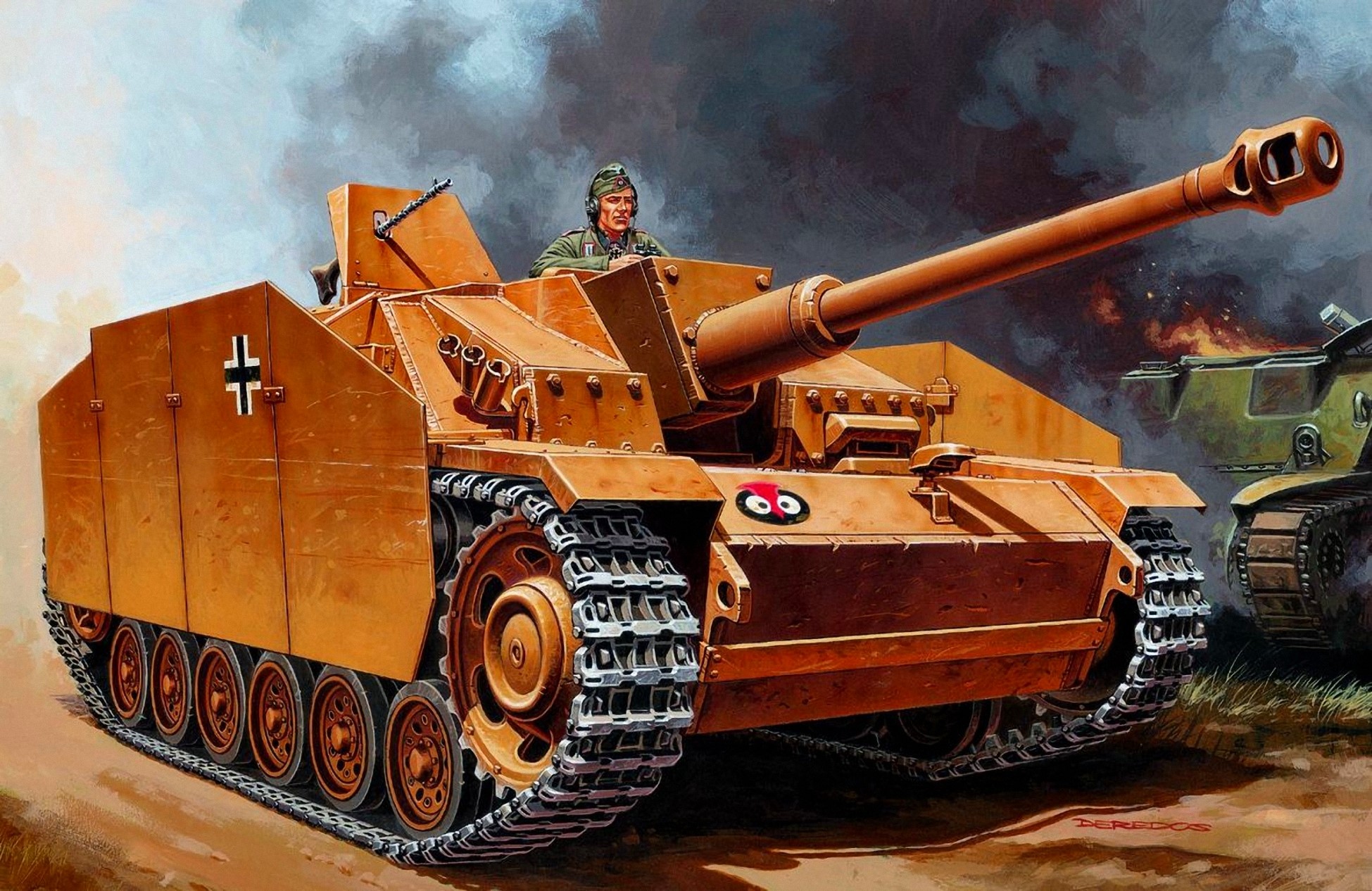 Sd.Kfz. 142-1 STUG. III Ausf. G painting HD Wallpaper