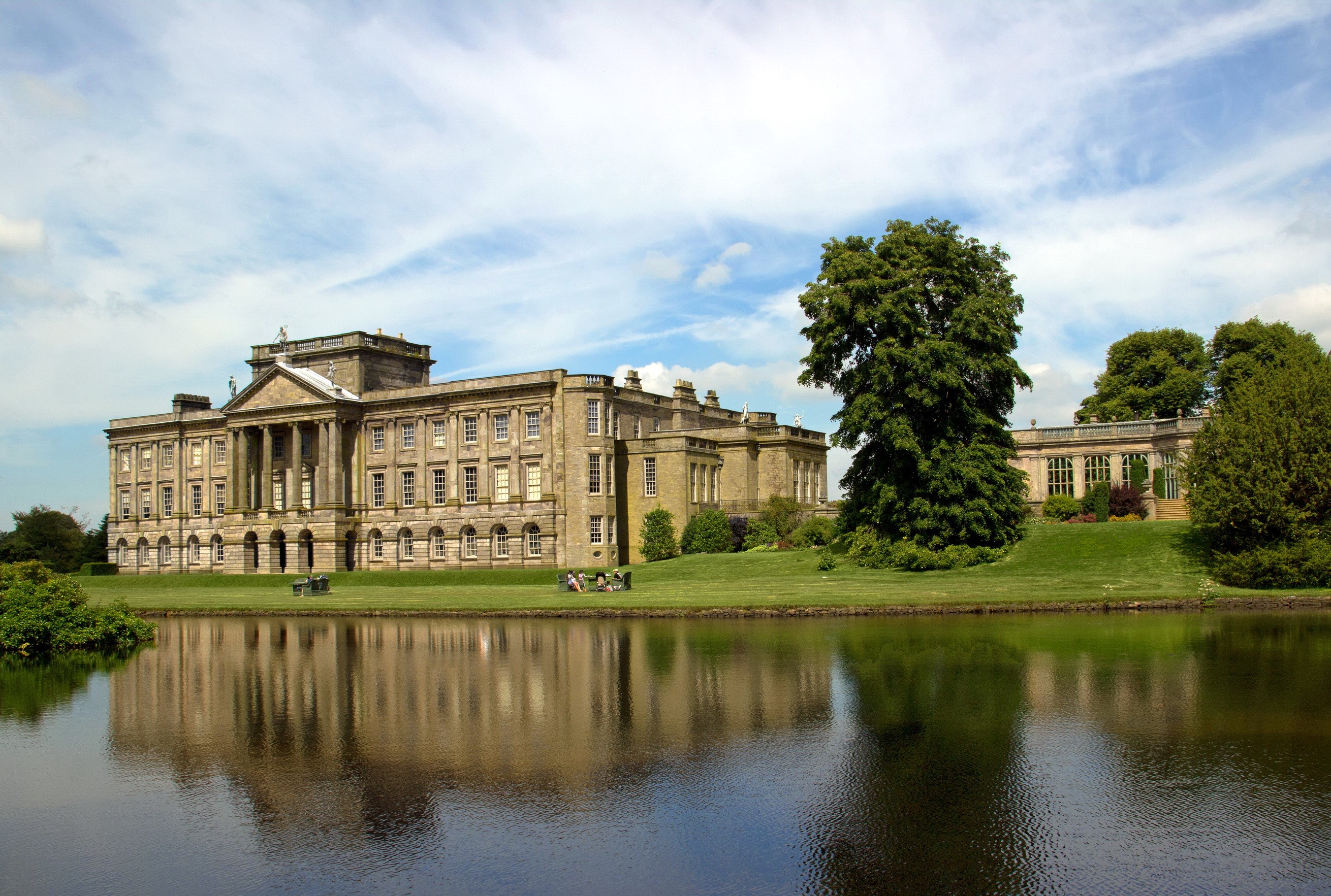 Lyme Hall and Gardens, United Kingdom HD Wallpaper