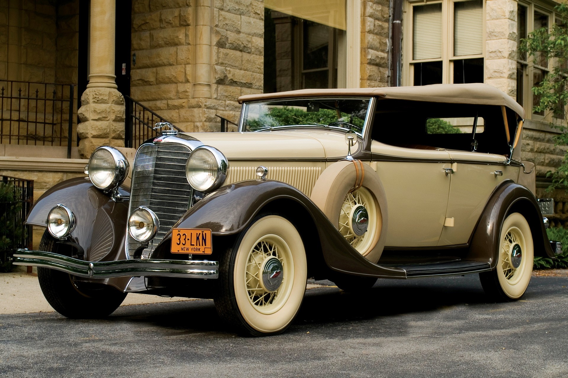 1933 Lincoln KA Dual Cowl Phaeton by Dietrich HD Wallpaper