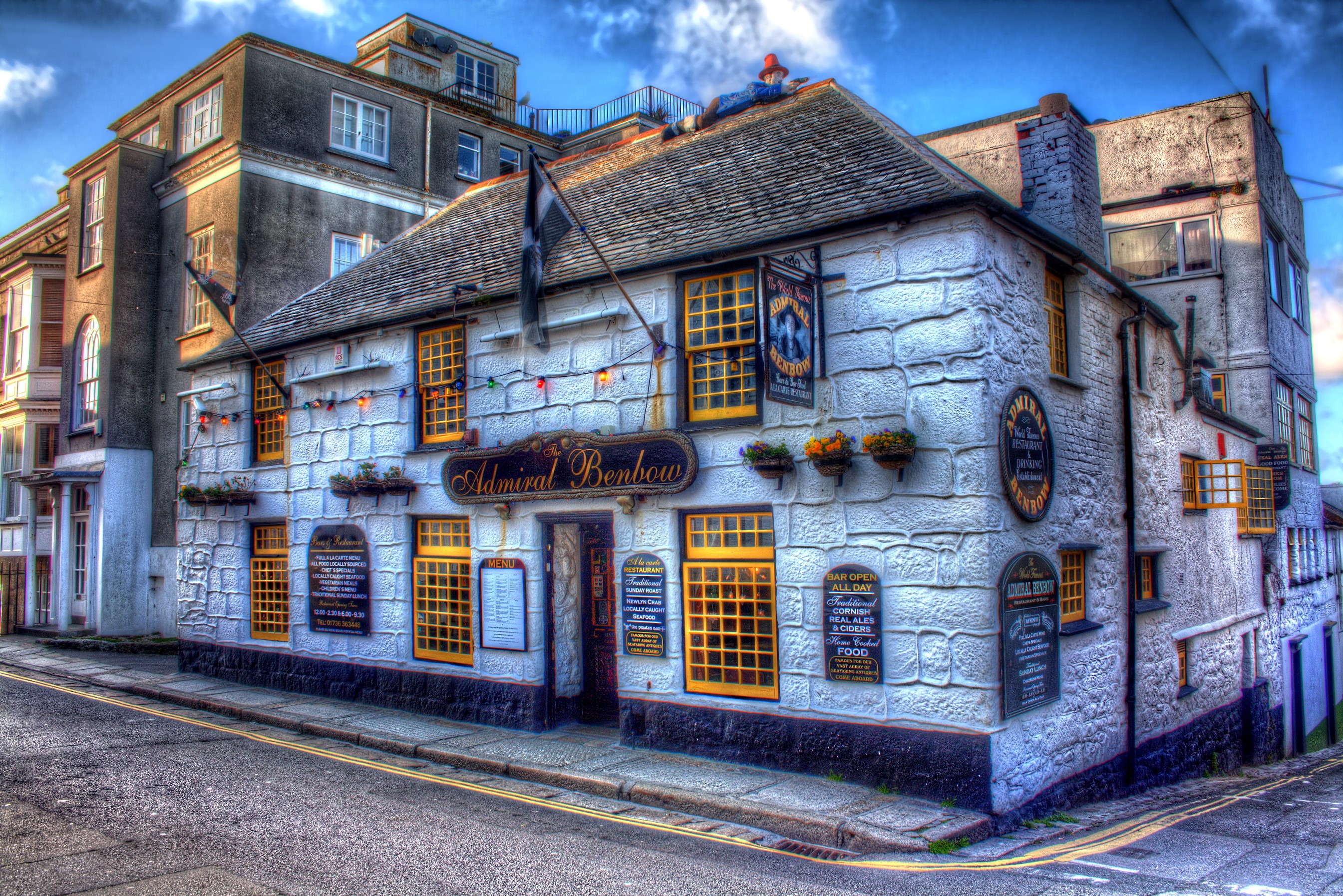 Admiral Benbow Pub in the United Kingdom HD Wallpaper
