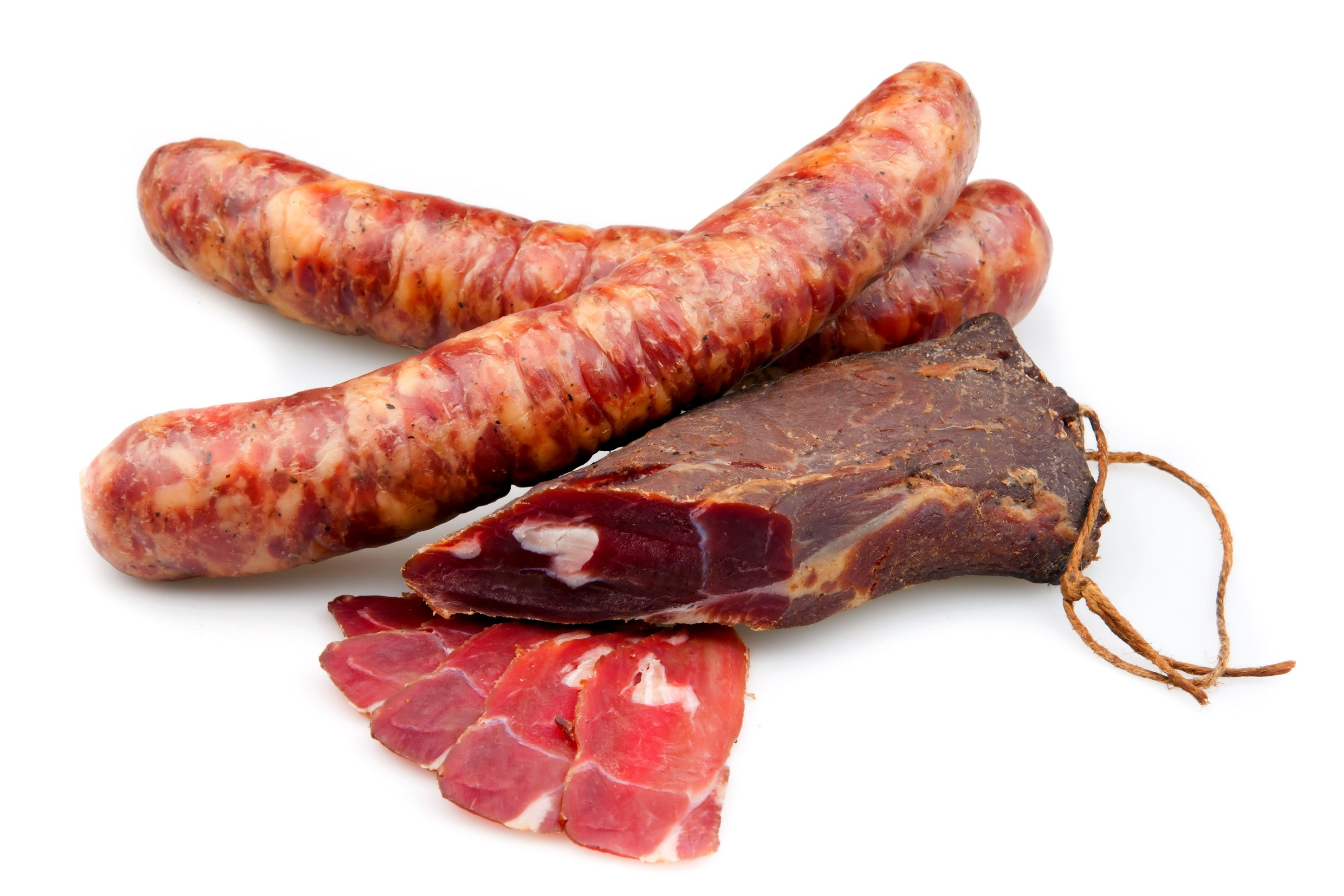 Sausages and cured meat products HD Wallpaper