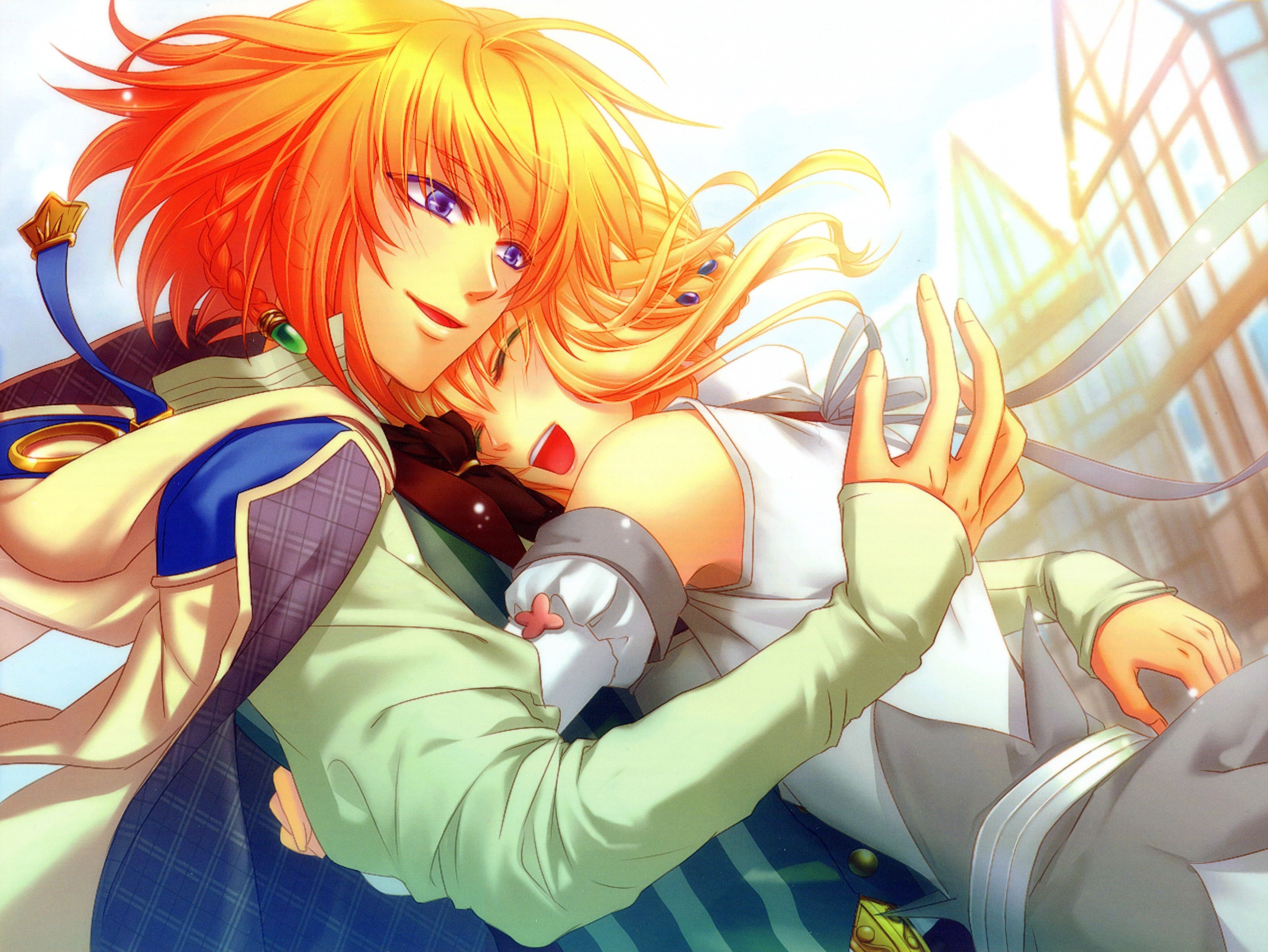 Young man embracing another person HD Wallpaper