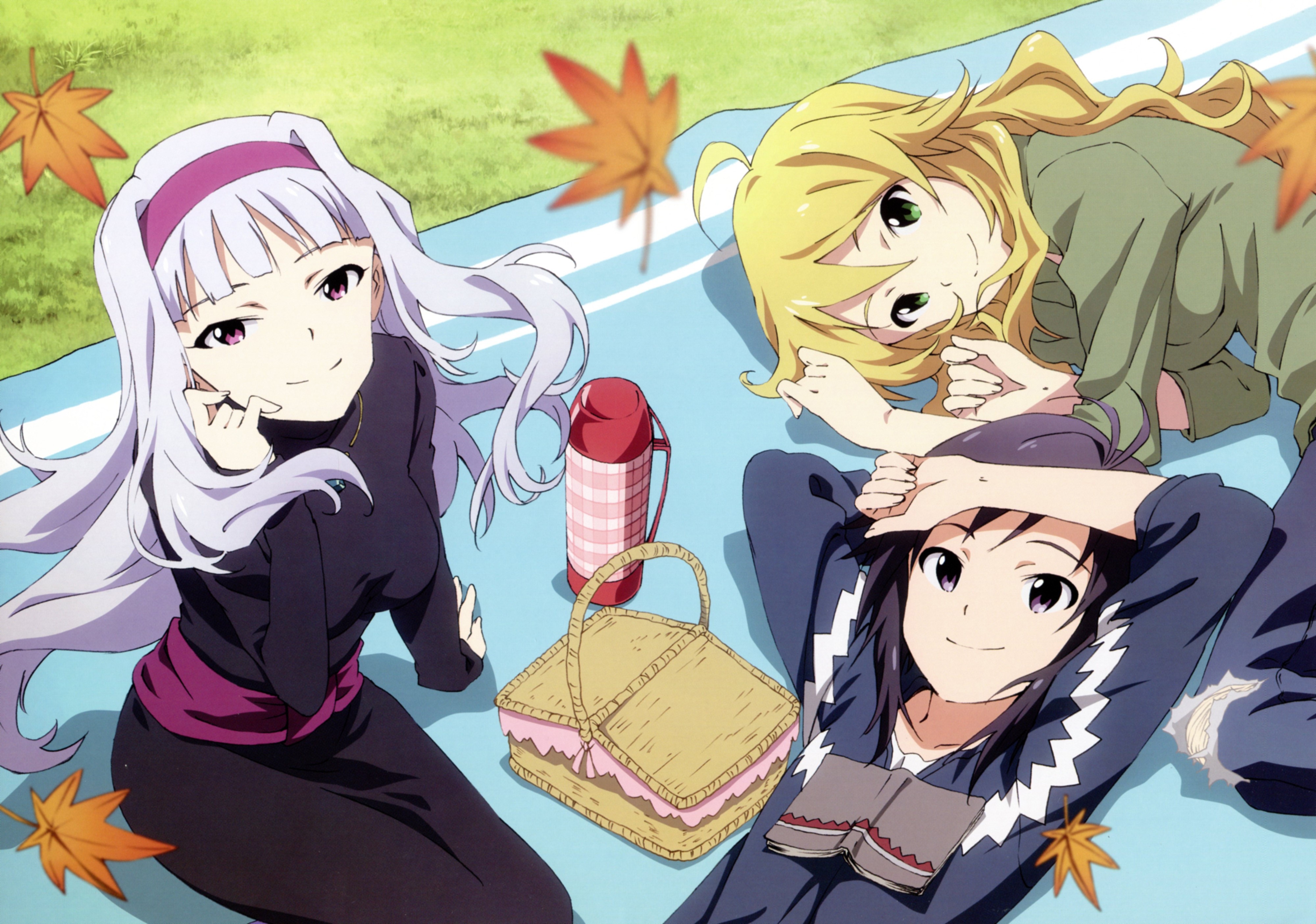 4K Idolmaster Xenoglossia picnic HD Wallpaper