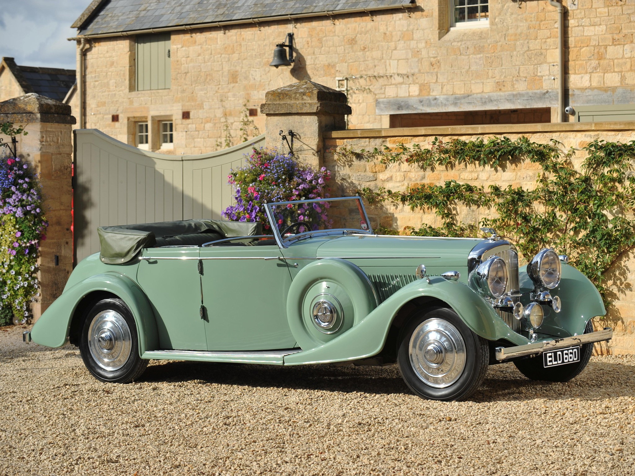 1937 Bentley 4.25 Litre Tourer HD Wallpaper