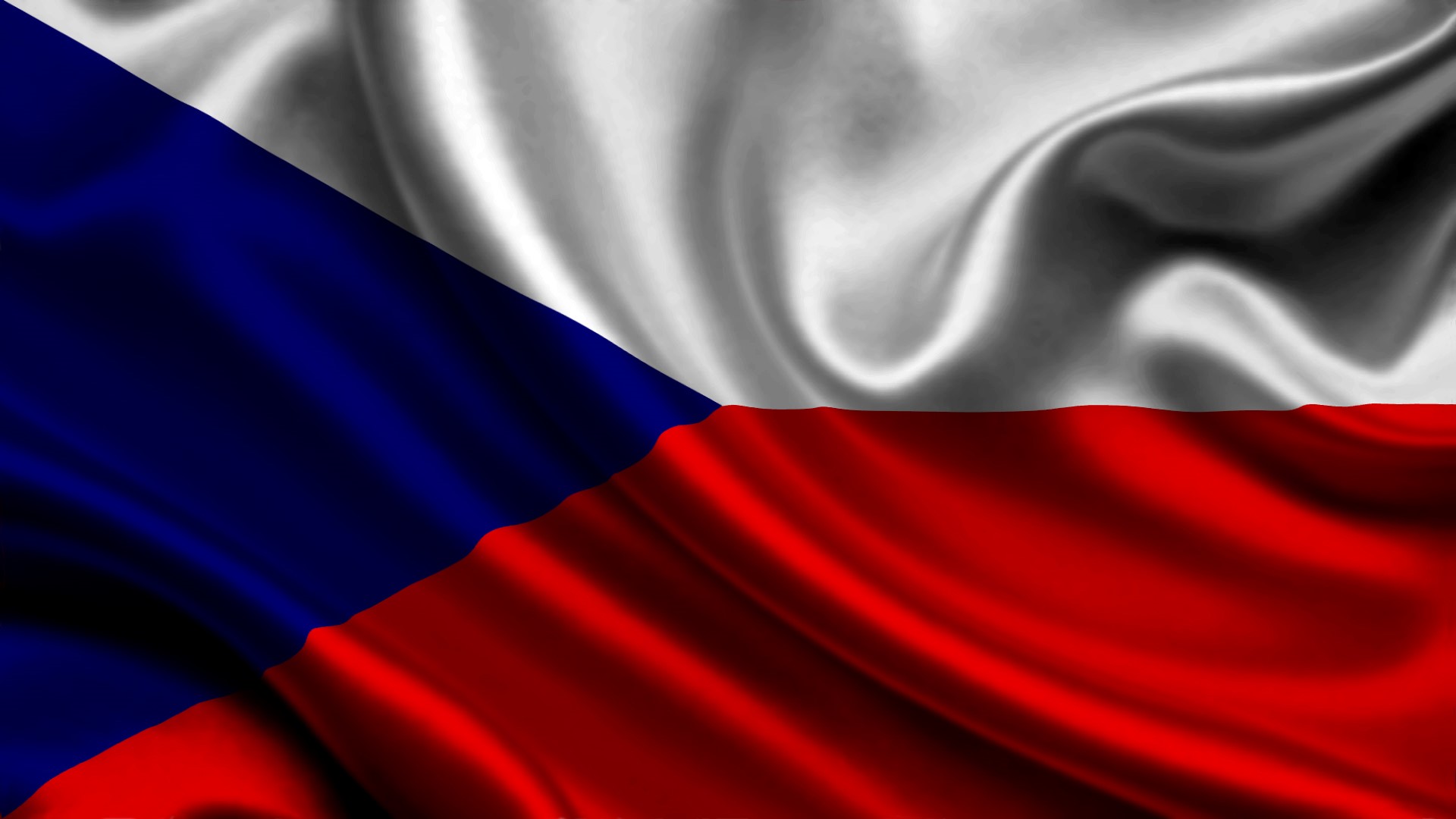 The Czech Republic Flag HD Wallpaper