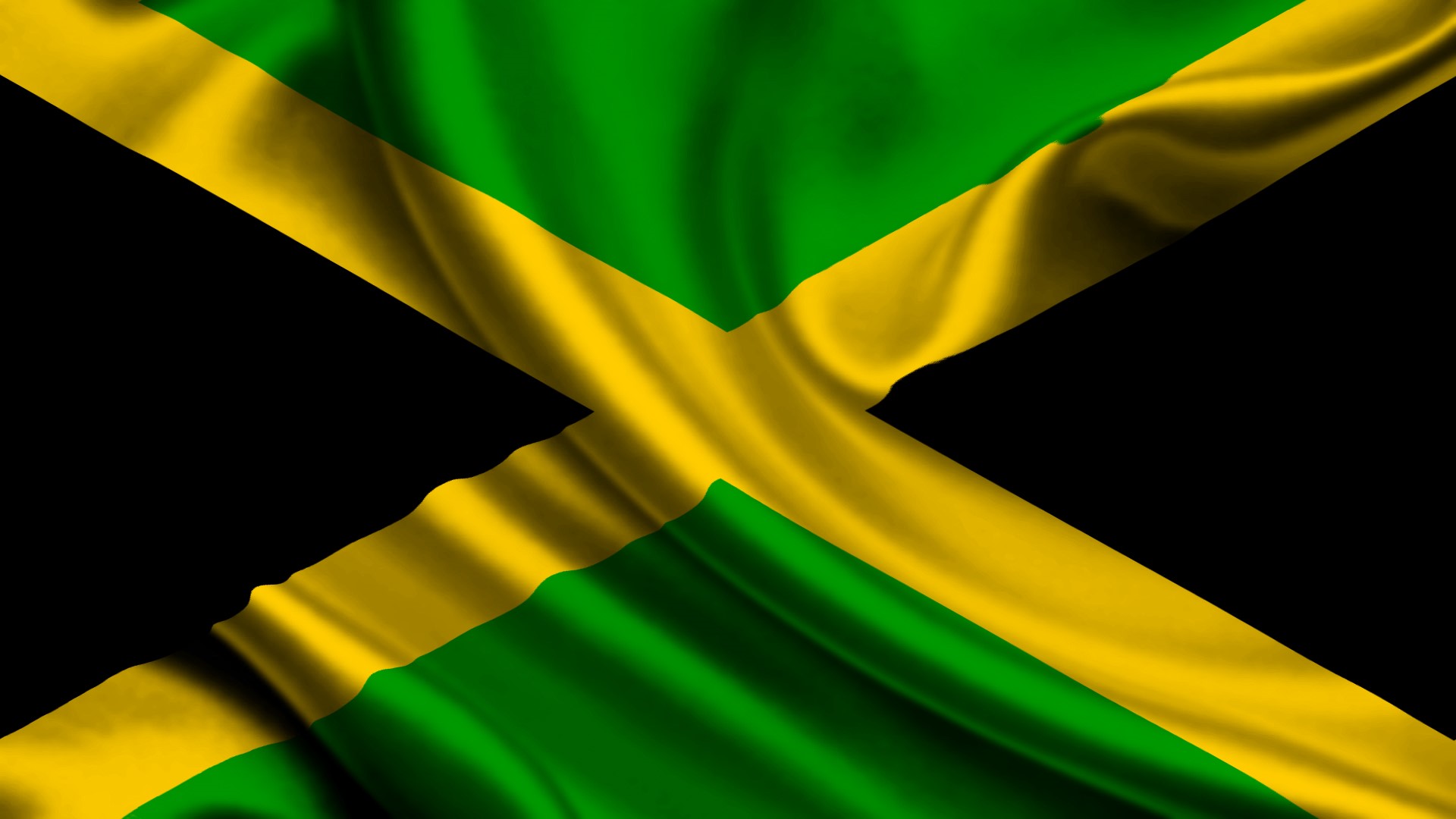 Flag of Jamaica HD Wallpaper