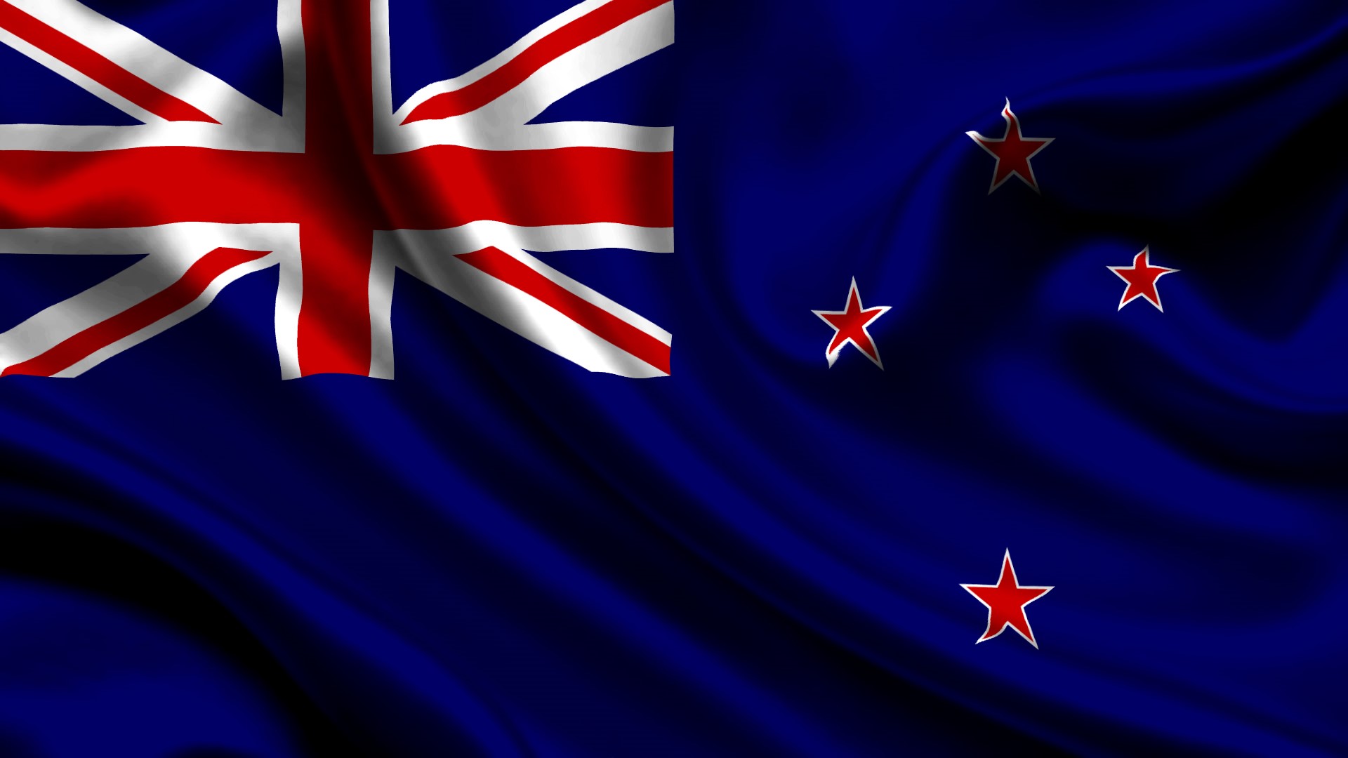 Flag of New Zealand HD Wallpaper