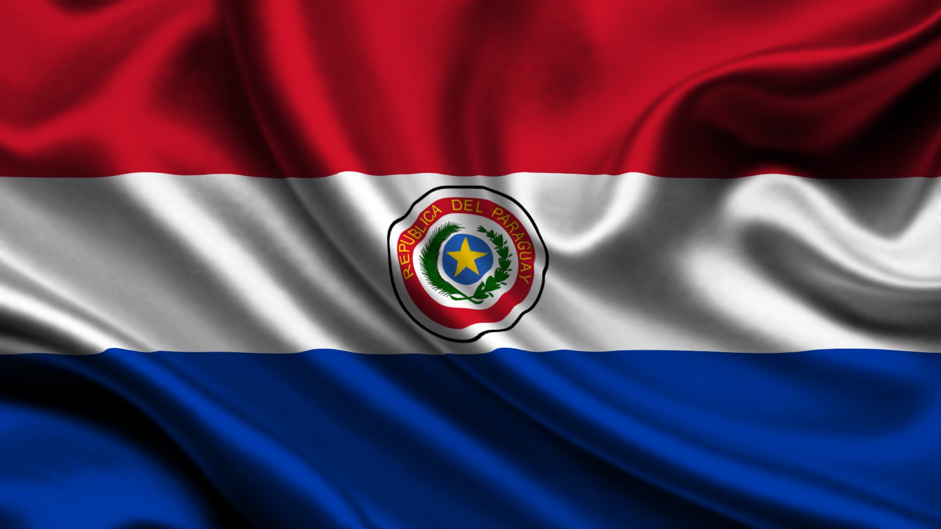 Flag of Paraguay HD Wallpaper