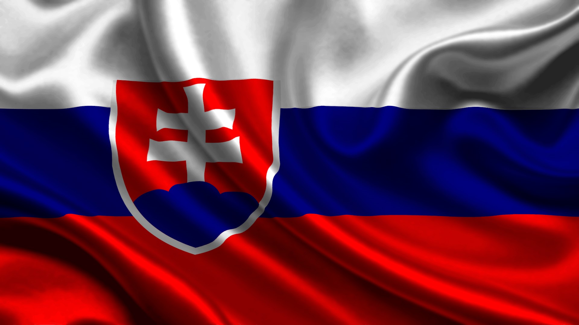 Flag of Slovakia HD Wallpaper