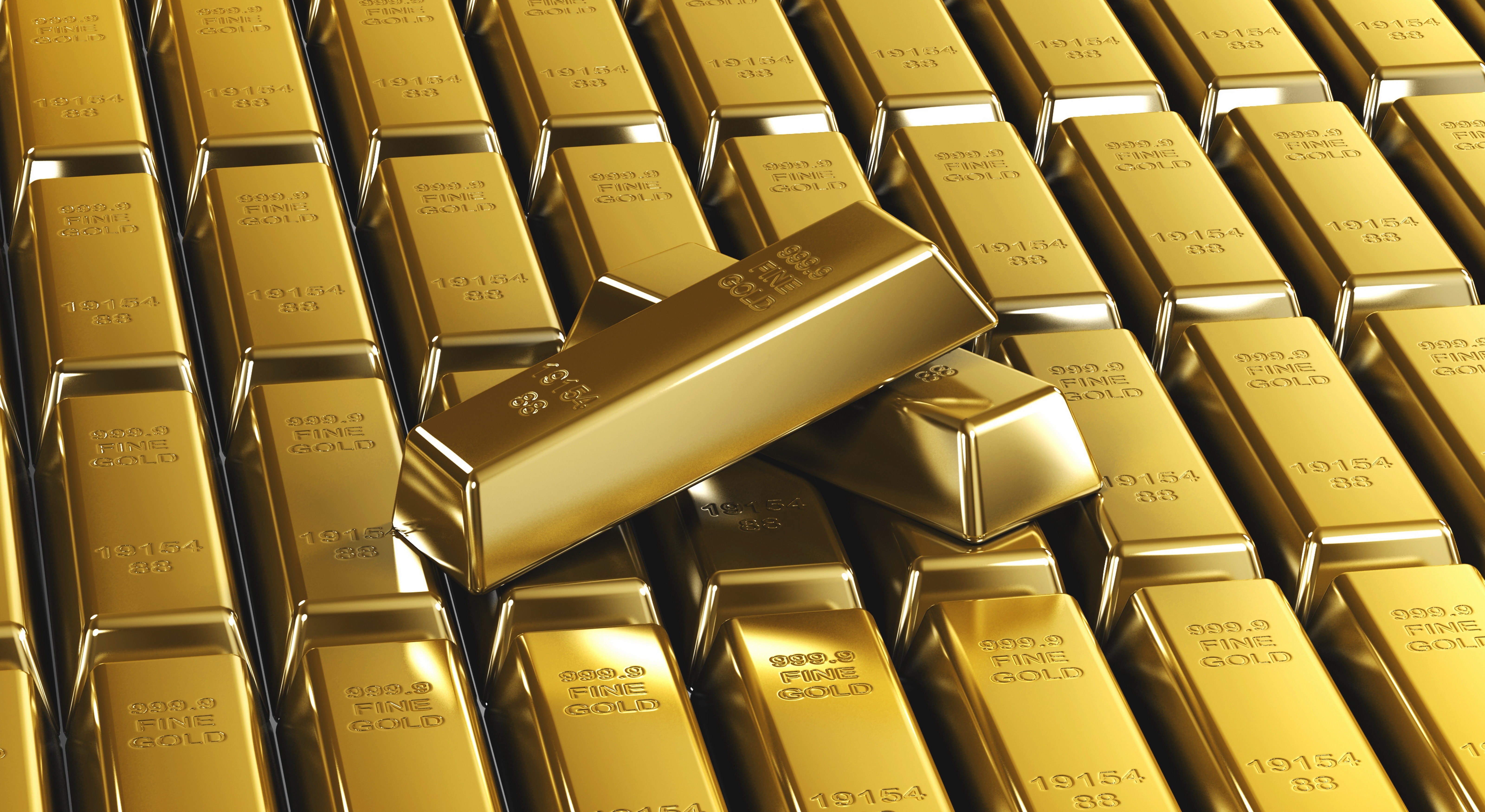 Gold Ingots HD Wallpaper