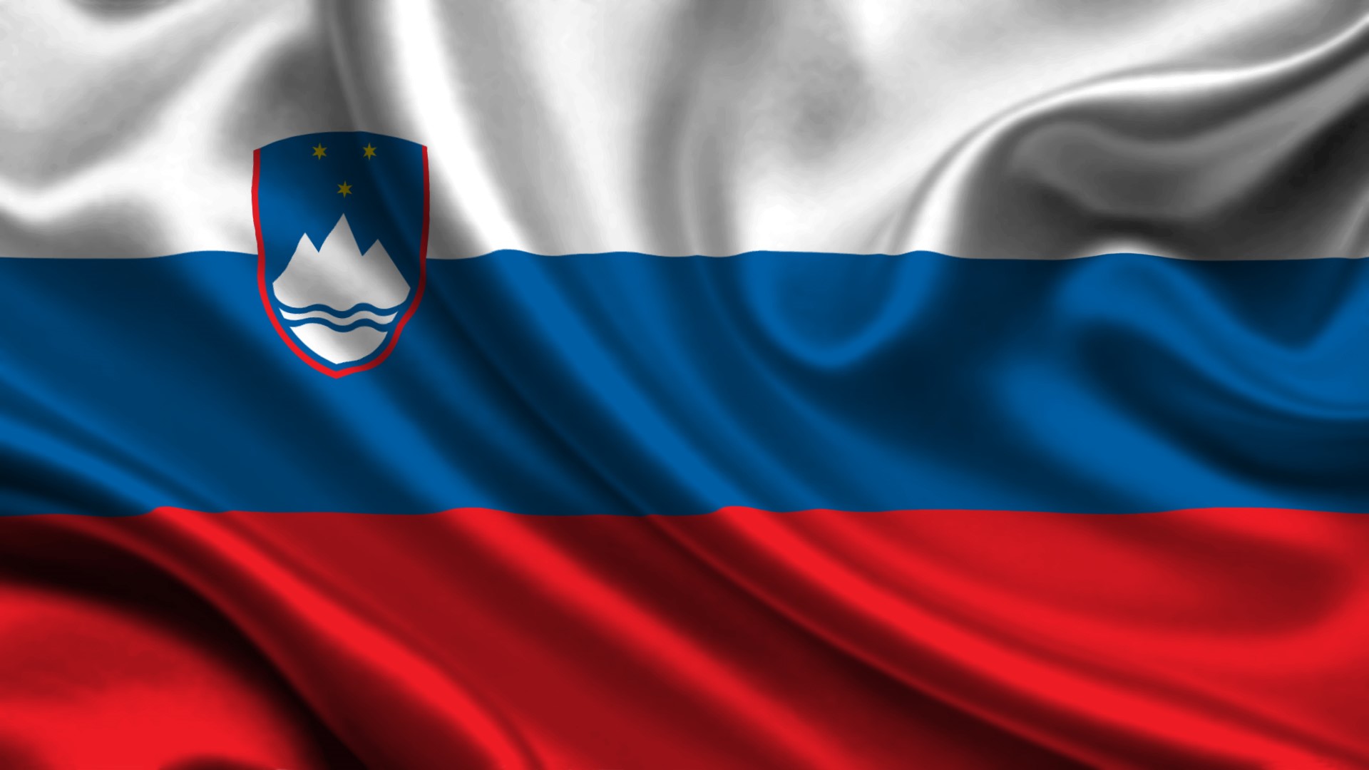 Flag of Slovenia HD Wallpaper