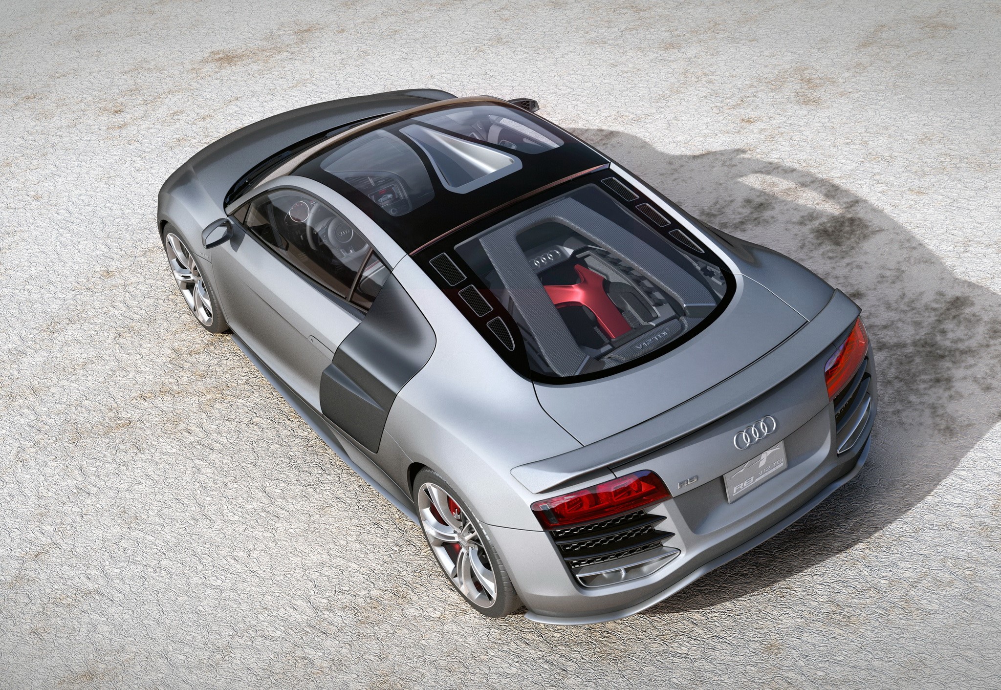 Audi R8 V12 TDI Coupe HD Wallpaper